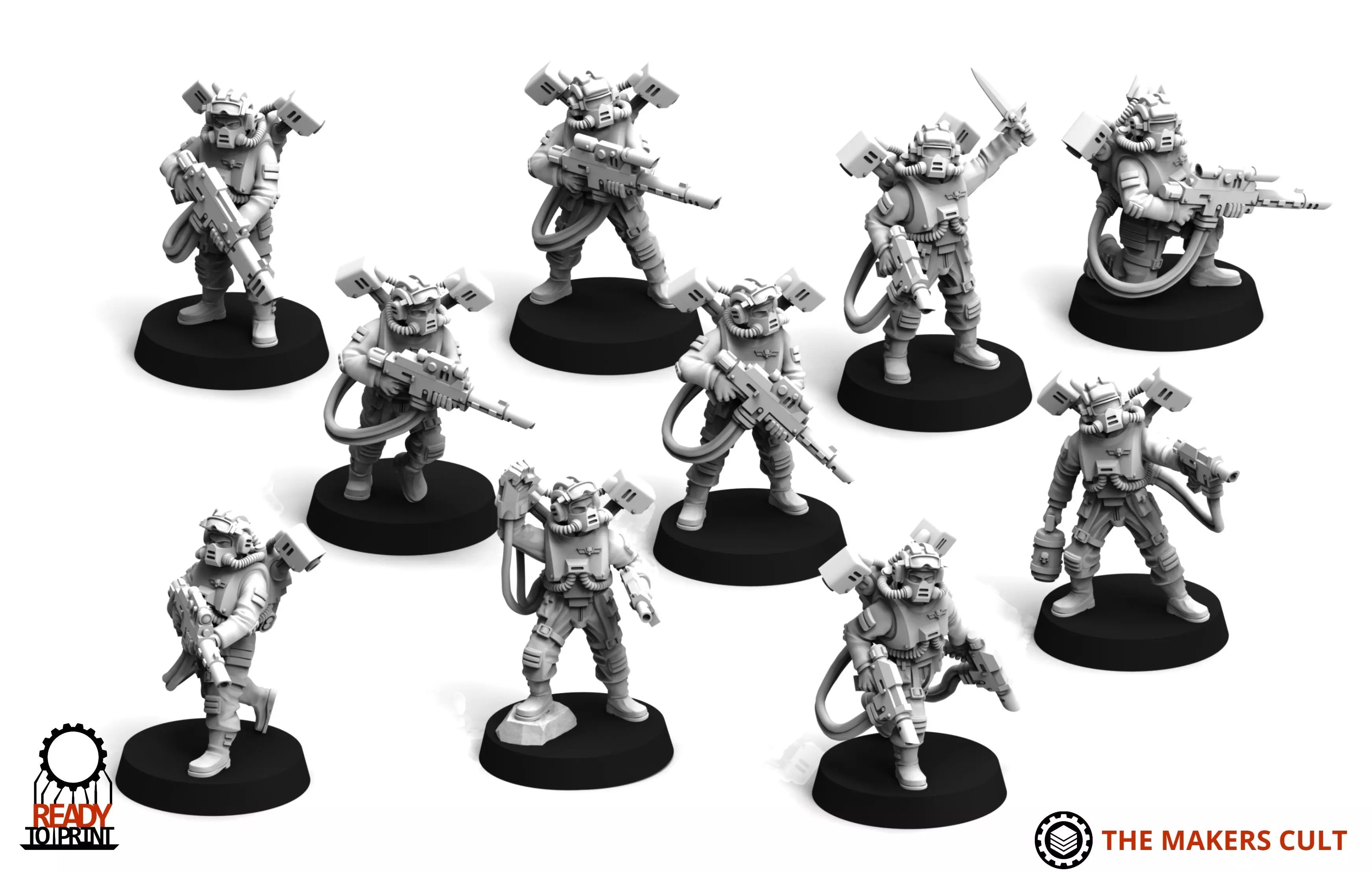 Universal Guard - Light Drop Infantry 3D print model_0