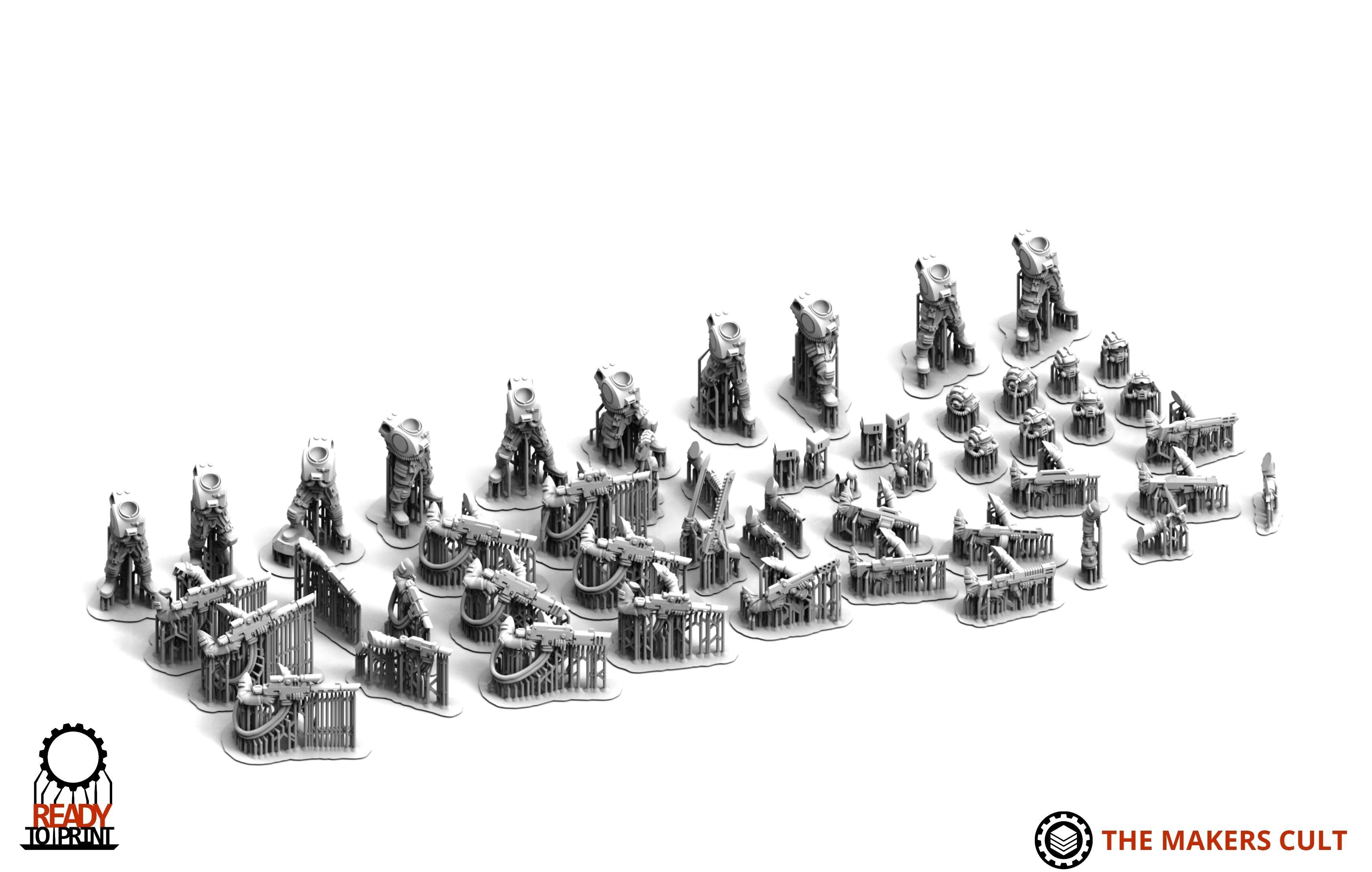 Universal Guard - Light Drop Infantry 3D print model_7