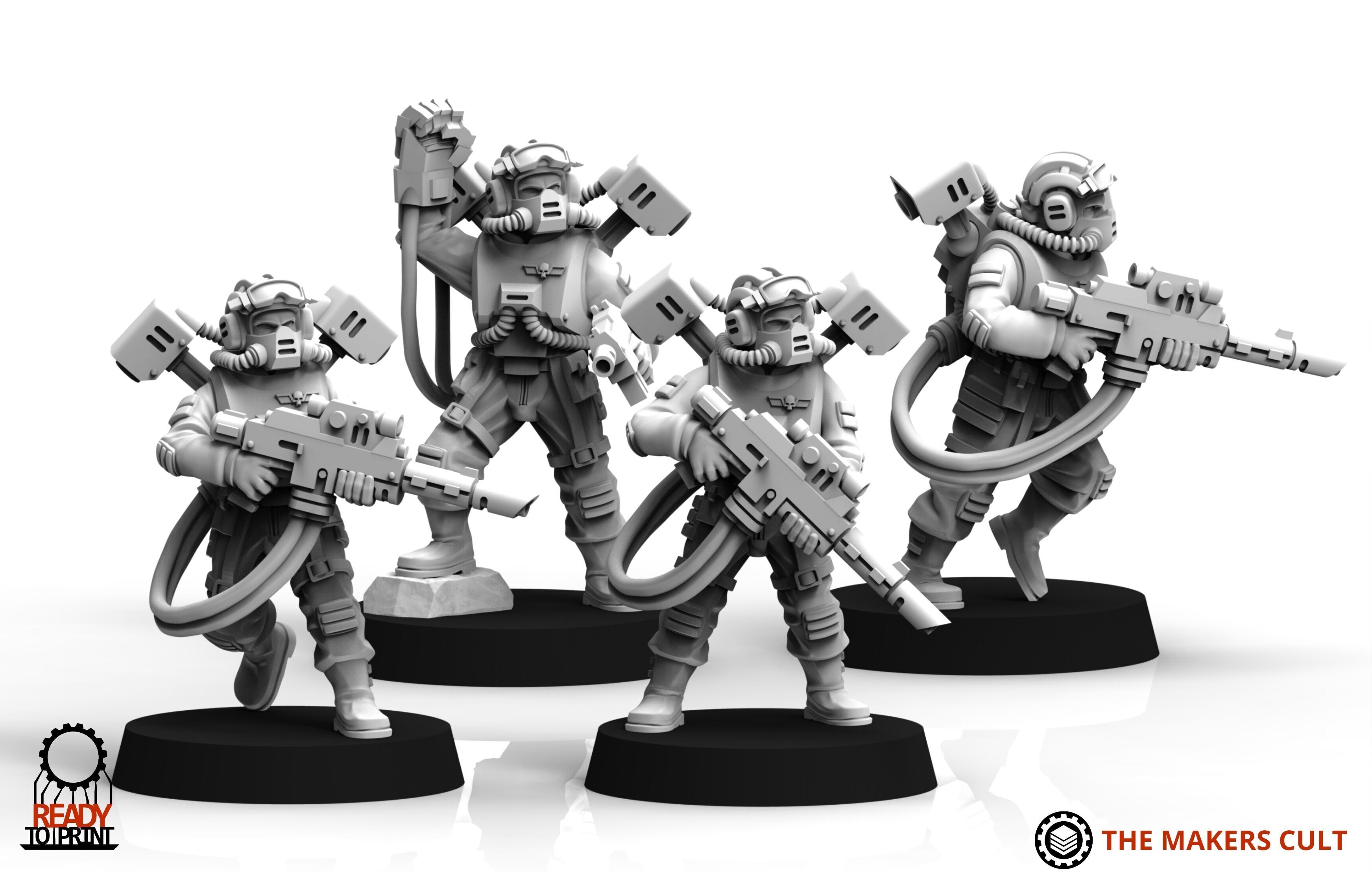 Universal Guard - Light Drop Infantry 3D print model_1