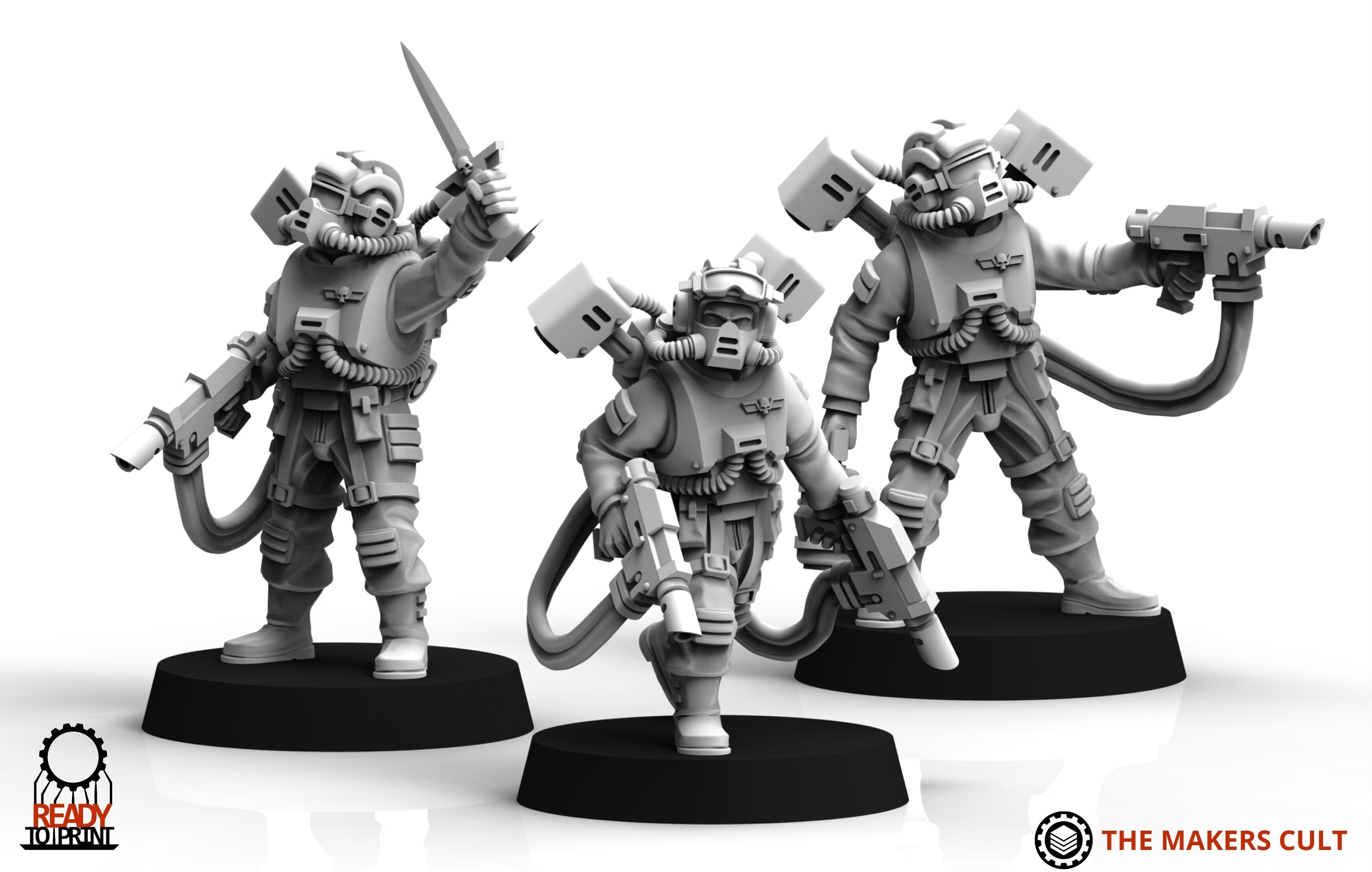 Universal Guard - Light Drop Infantry 3D print model_2