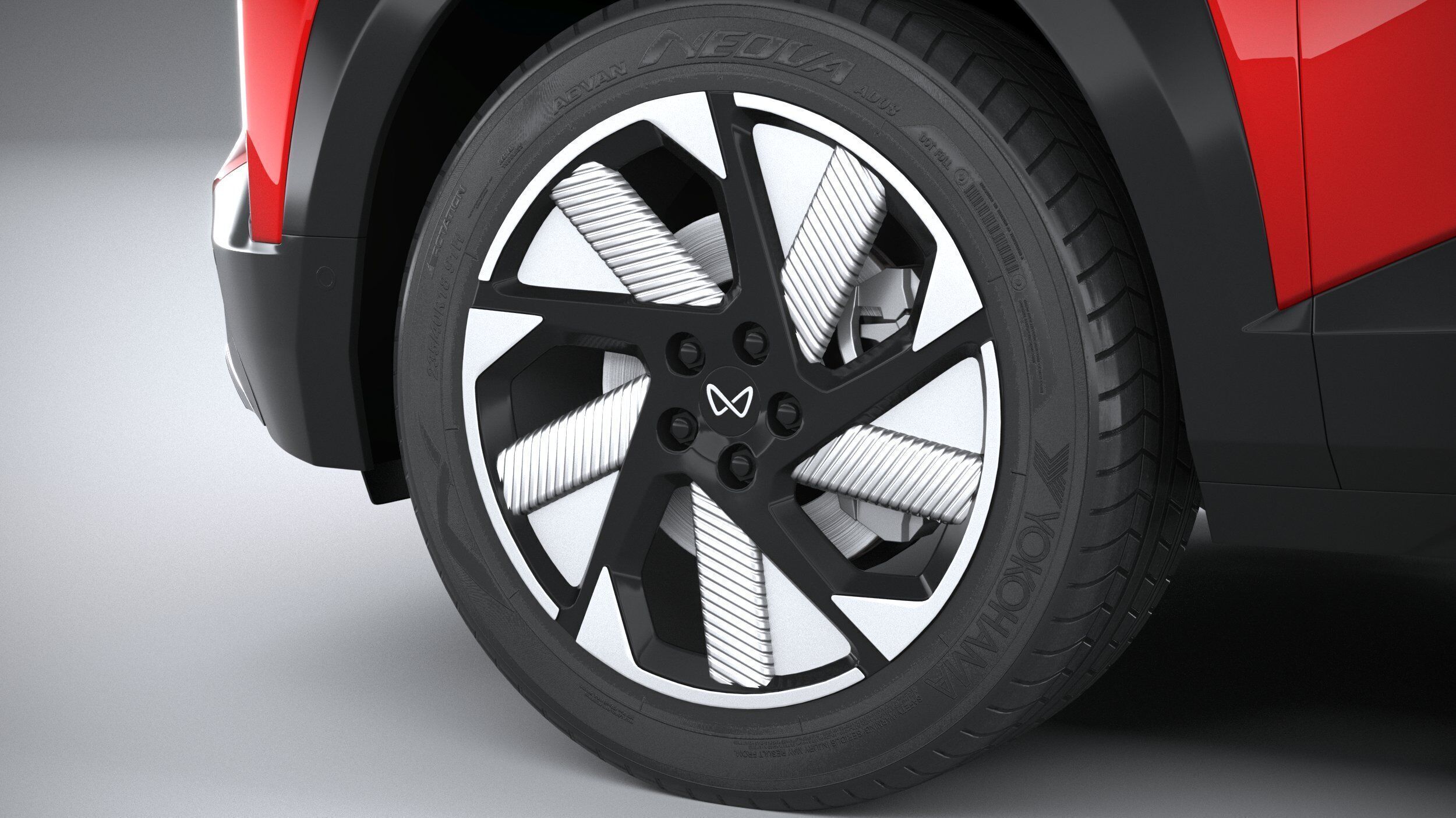 Mahindra XEV 9e 2025 3D model_16