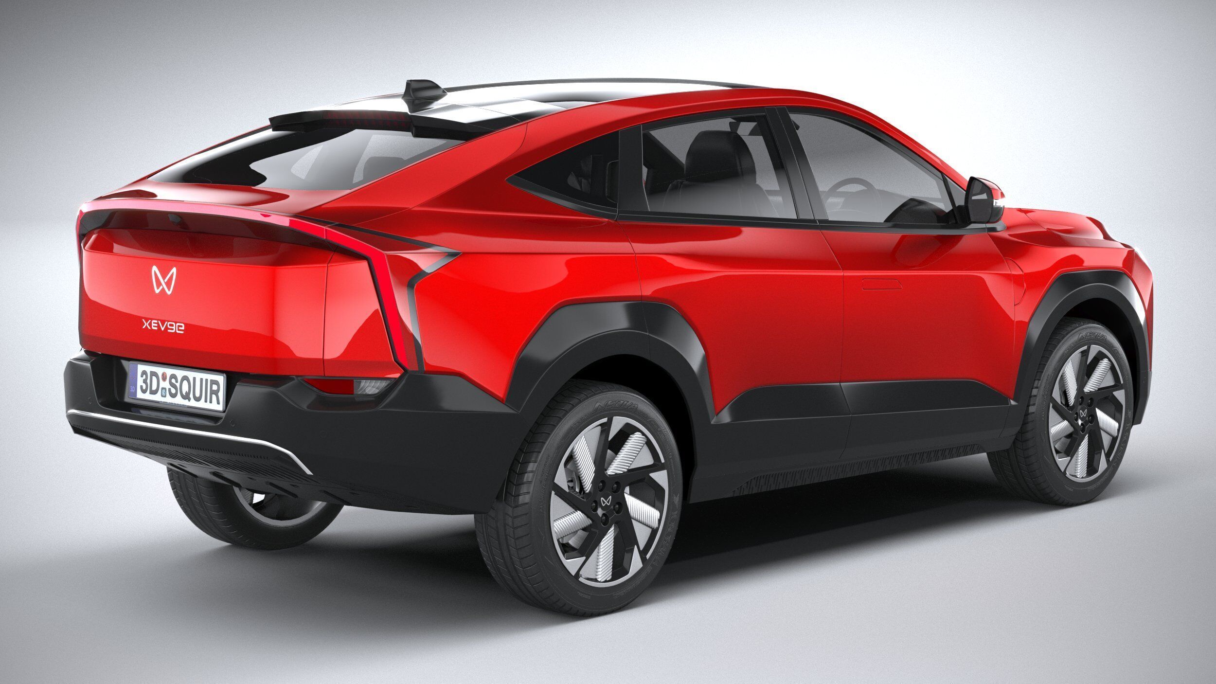 Mahindra XEV 9e 2025 3D model_17