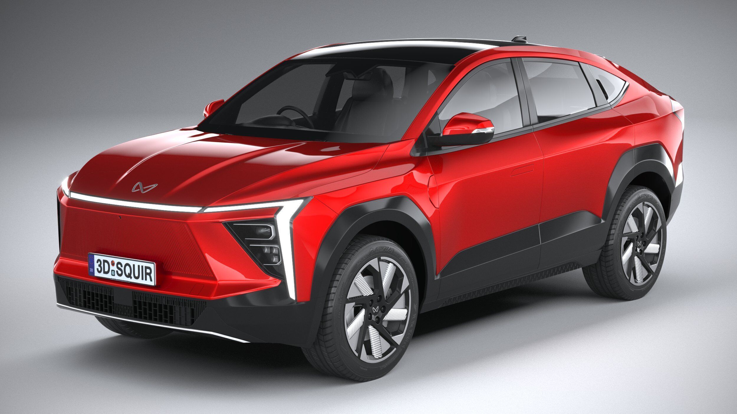 Mahindra XEV 9e 2025 3D model_1