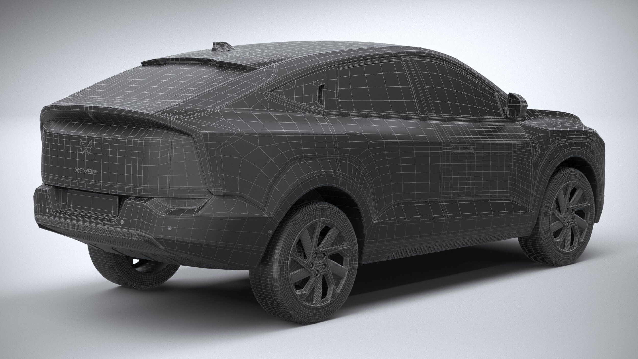 Mahindra XEV 9e 2025 3D model_29