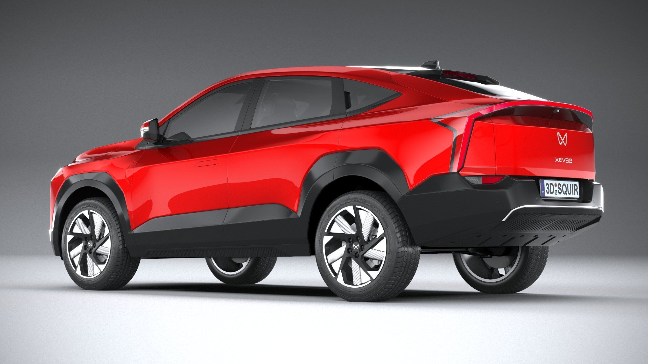 Mahindra XEV 9e 2025 3D model_5