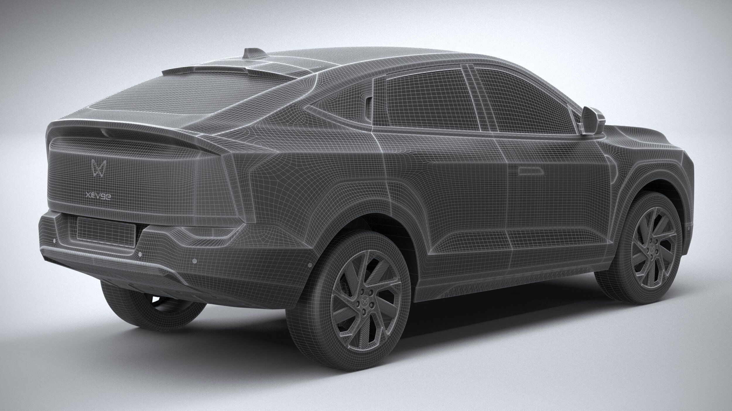 Mahindra XEV 9e 2025 3D model_27