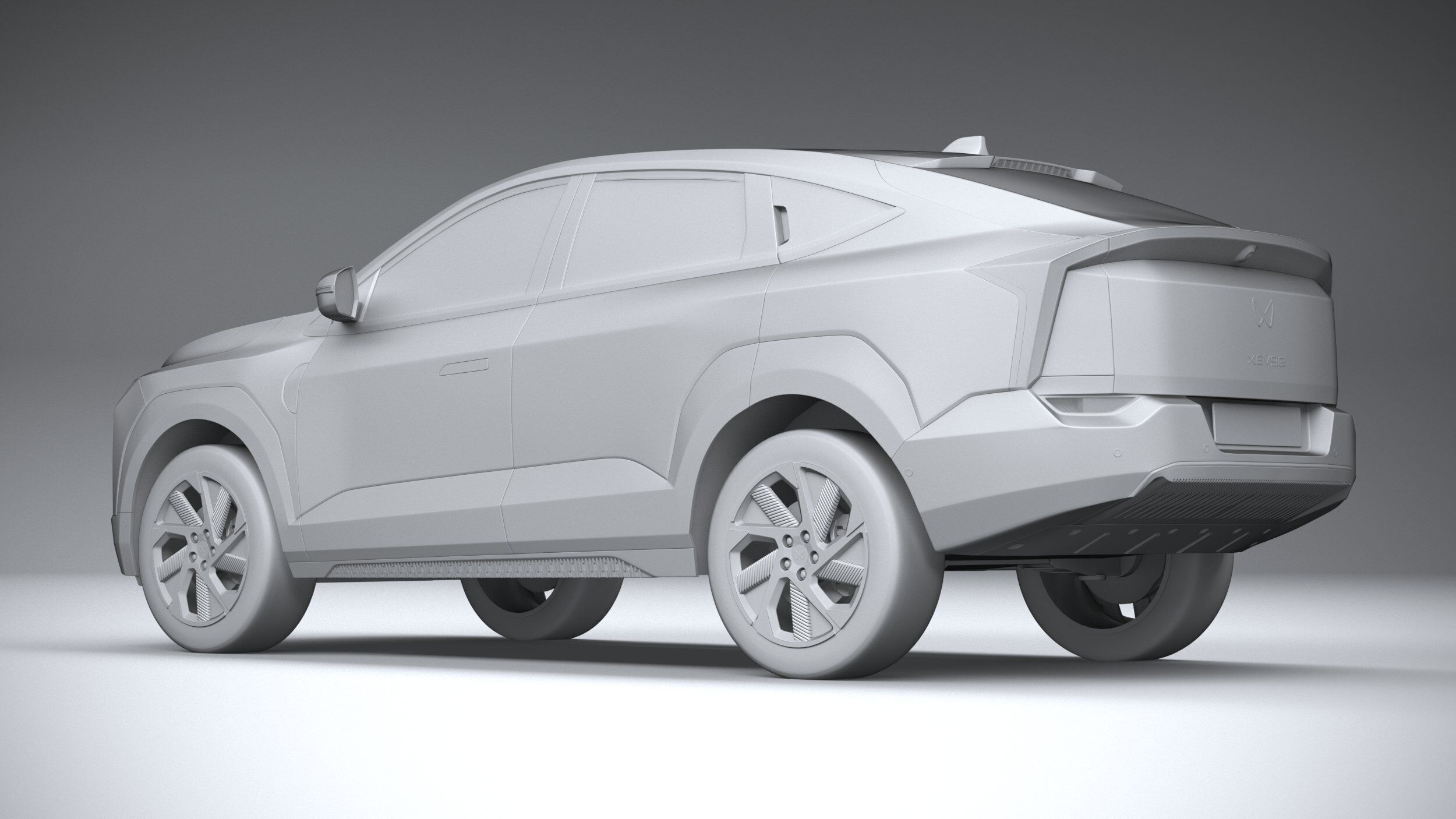 Mahindra XEV 9e 2025 3D model_21