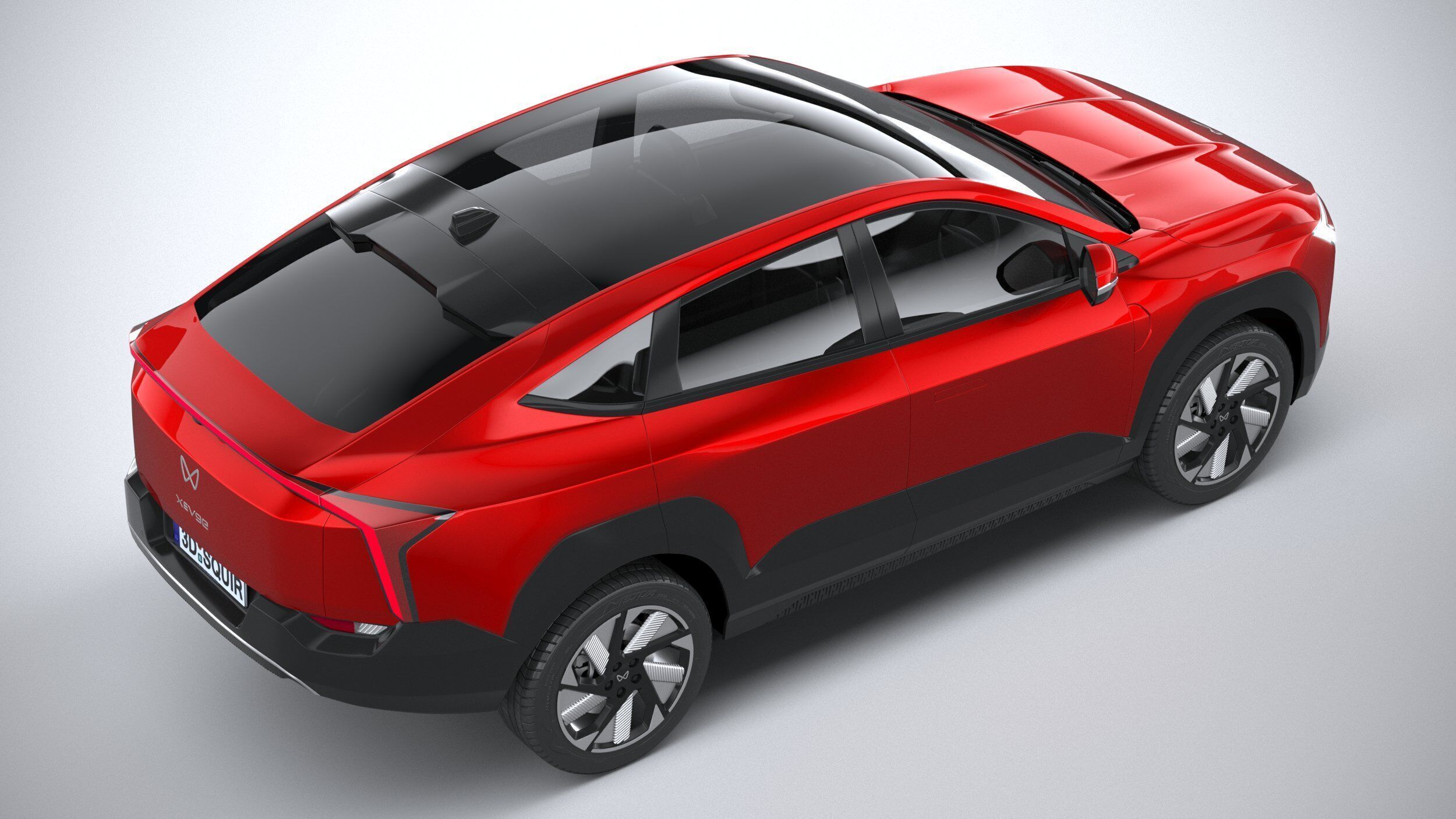 Mahindra XEV 9e 2025 3D model_10