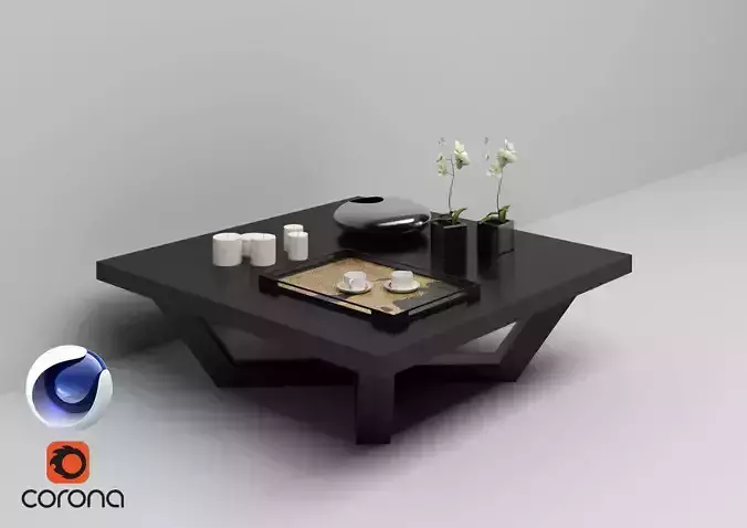 Coffee Table - Corona - C4D