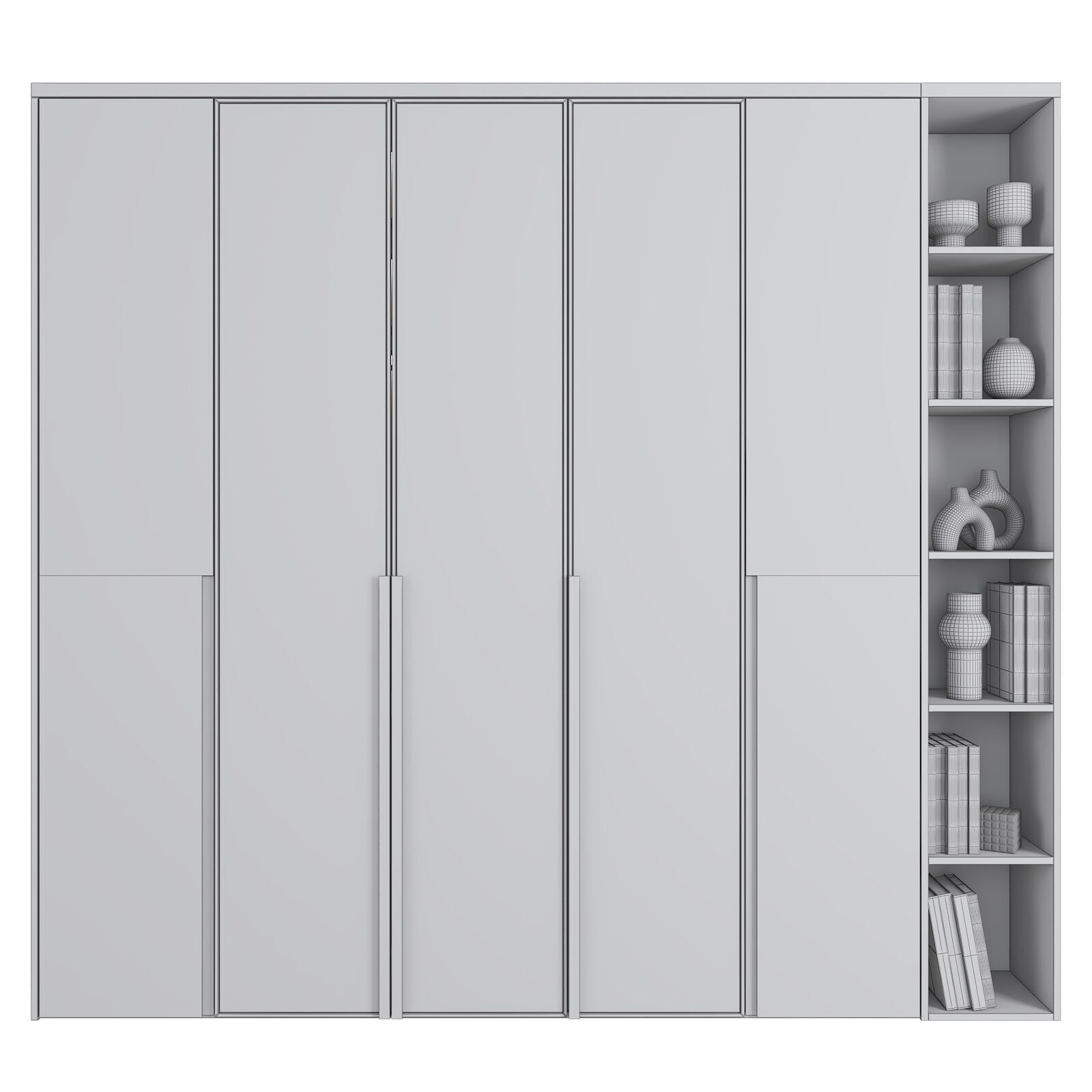 Furniture composition 87 3D model_2