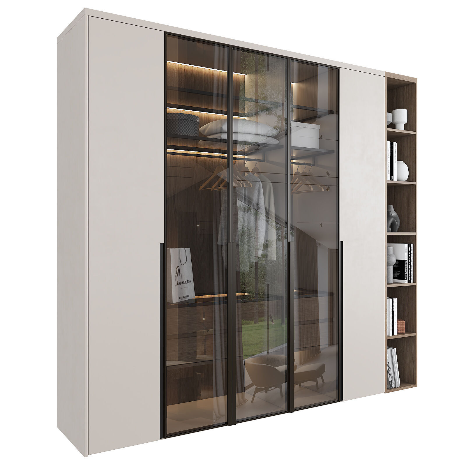 Furniture composition 87 3D model_1