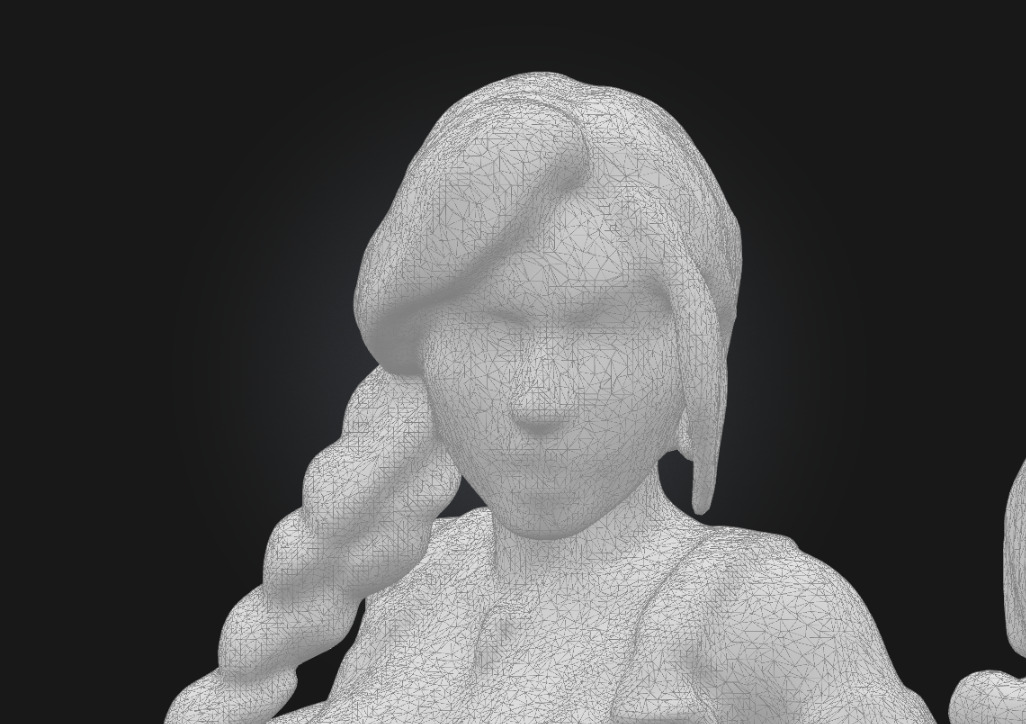 Lara Croft  Highly Detailed 3D Printable Collectible Figurine 3D print model_6