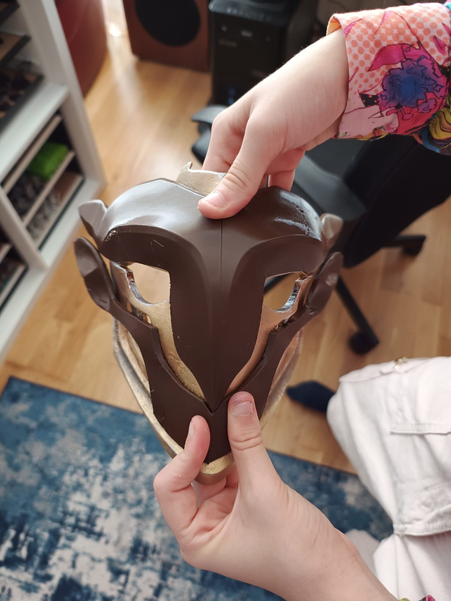Arcane Firelight Ekko mask - 3D print 3D print model_3