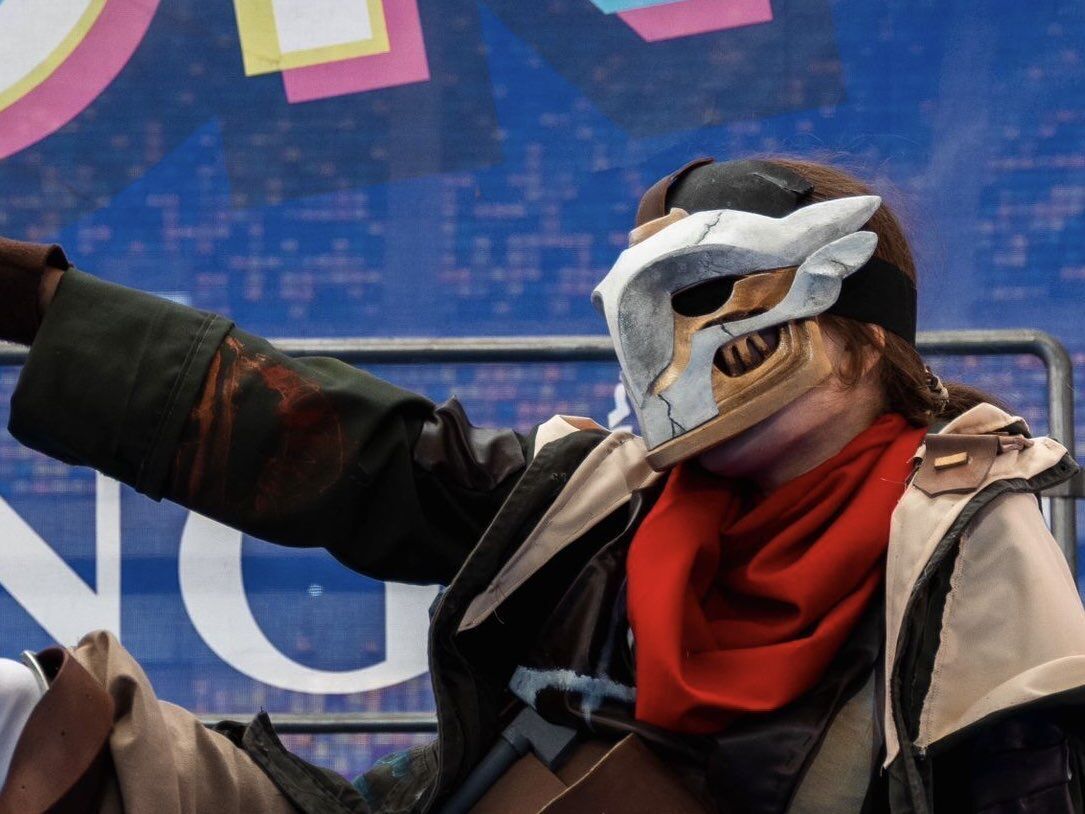 Arcane Firelight Ekko mask - 3D print 3D print model_6