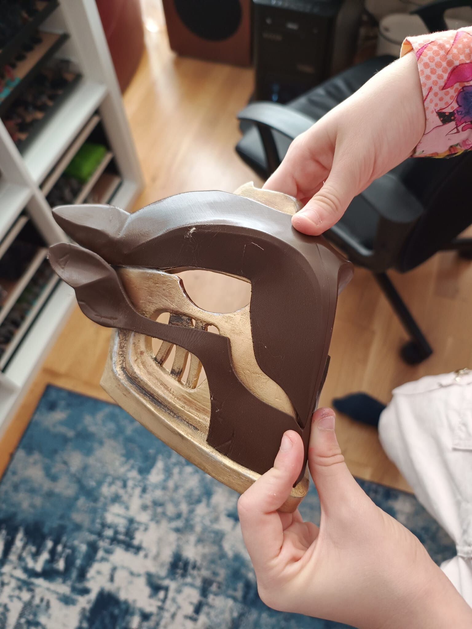 Arcane Firelight Ekko mask - 3D print 3D print model_5