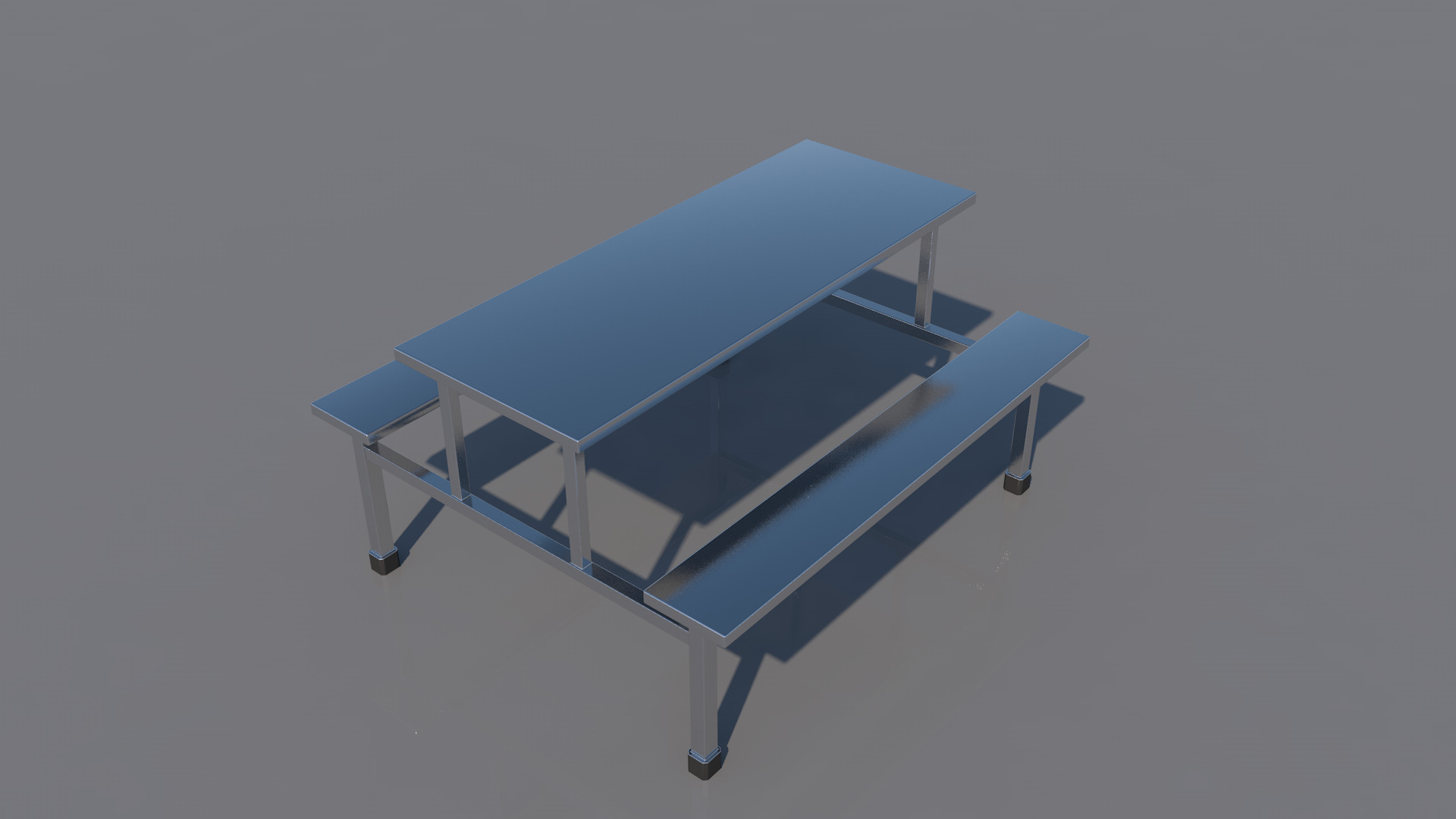 Dining Table 3D model_3