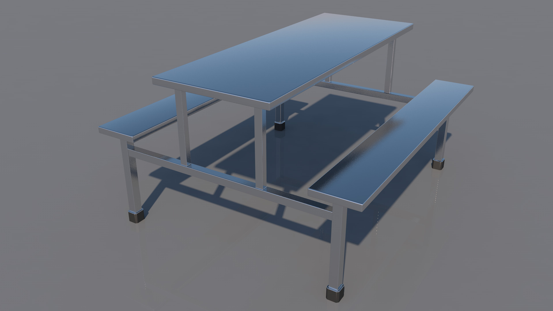 Dining Table 3D model_1