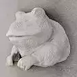 Frog head wall mount STL