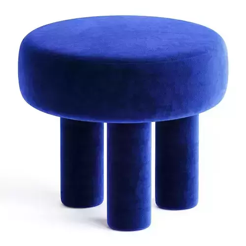 pouf blue 2