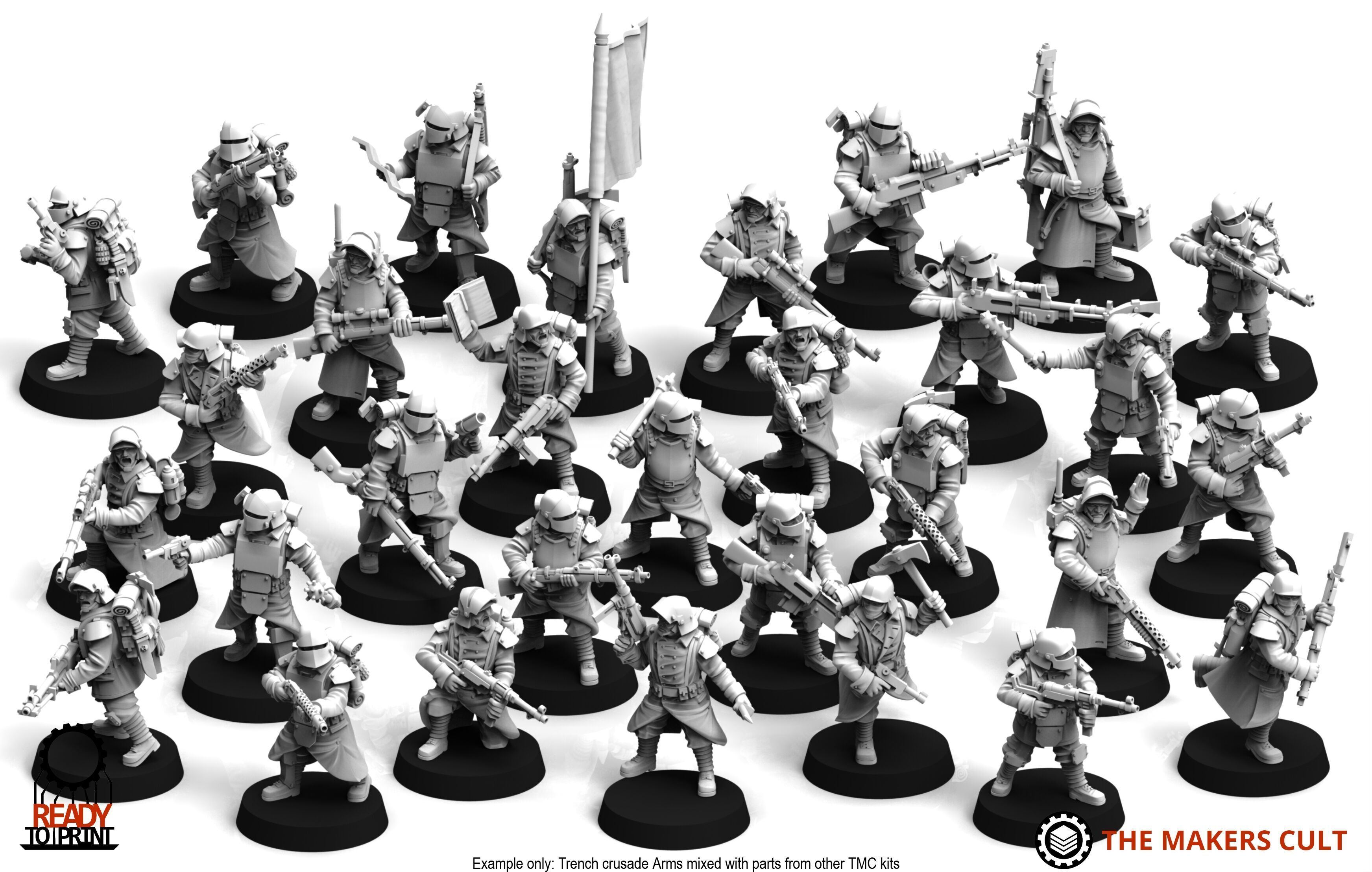 Misc - Trench Crusade Arms 3D print model_9
