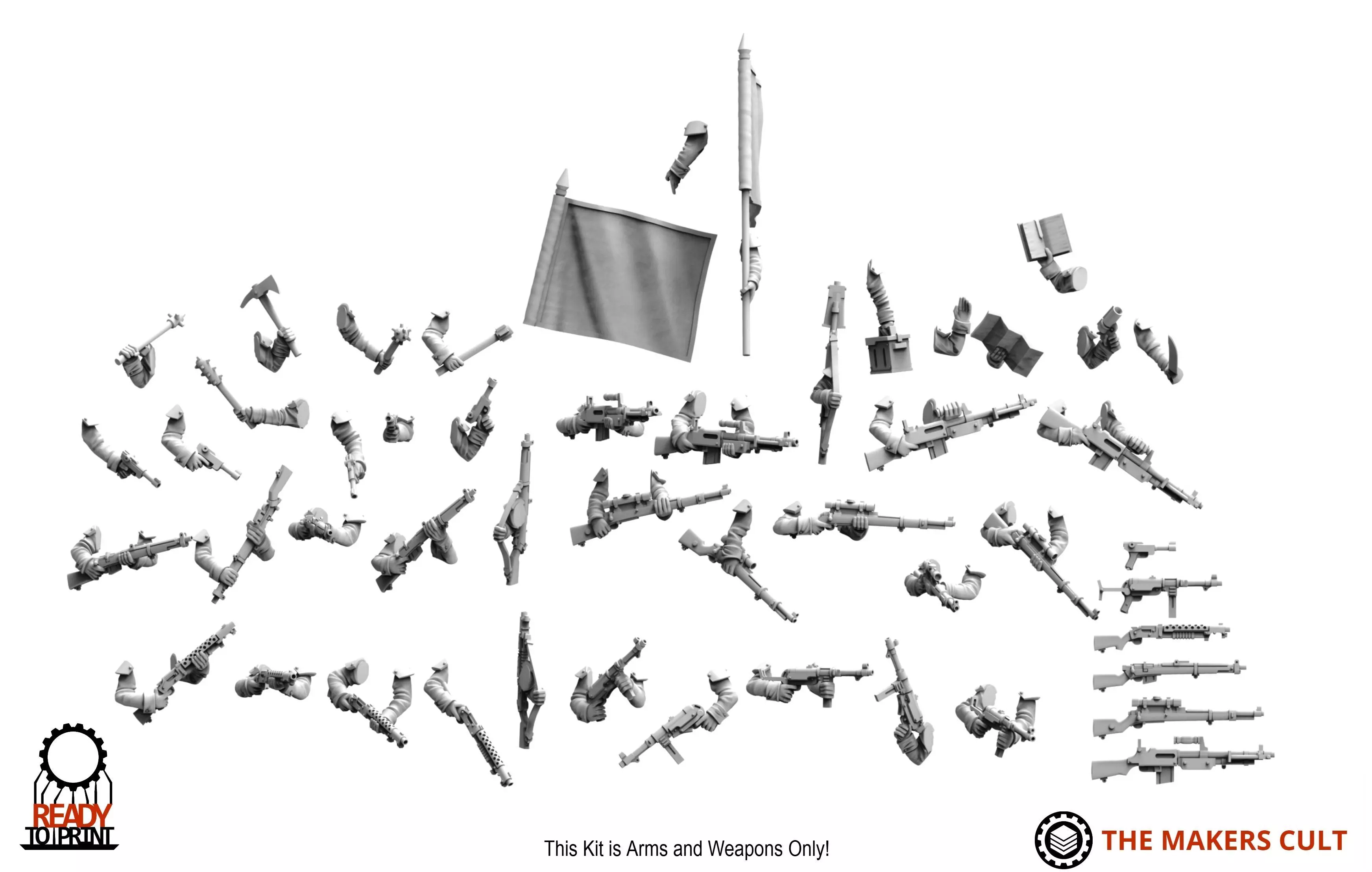 Misc - Trench Crusade Arms 3D print model_0