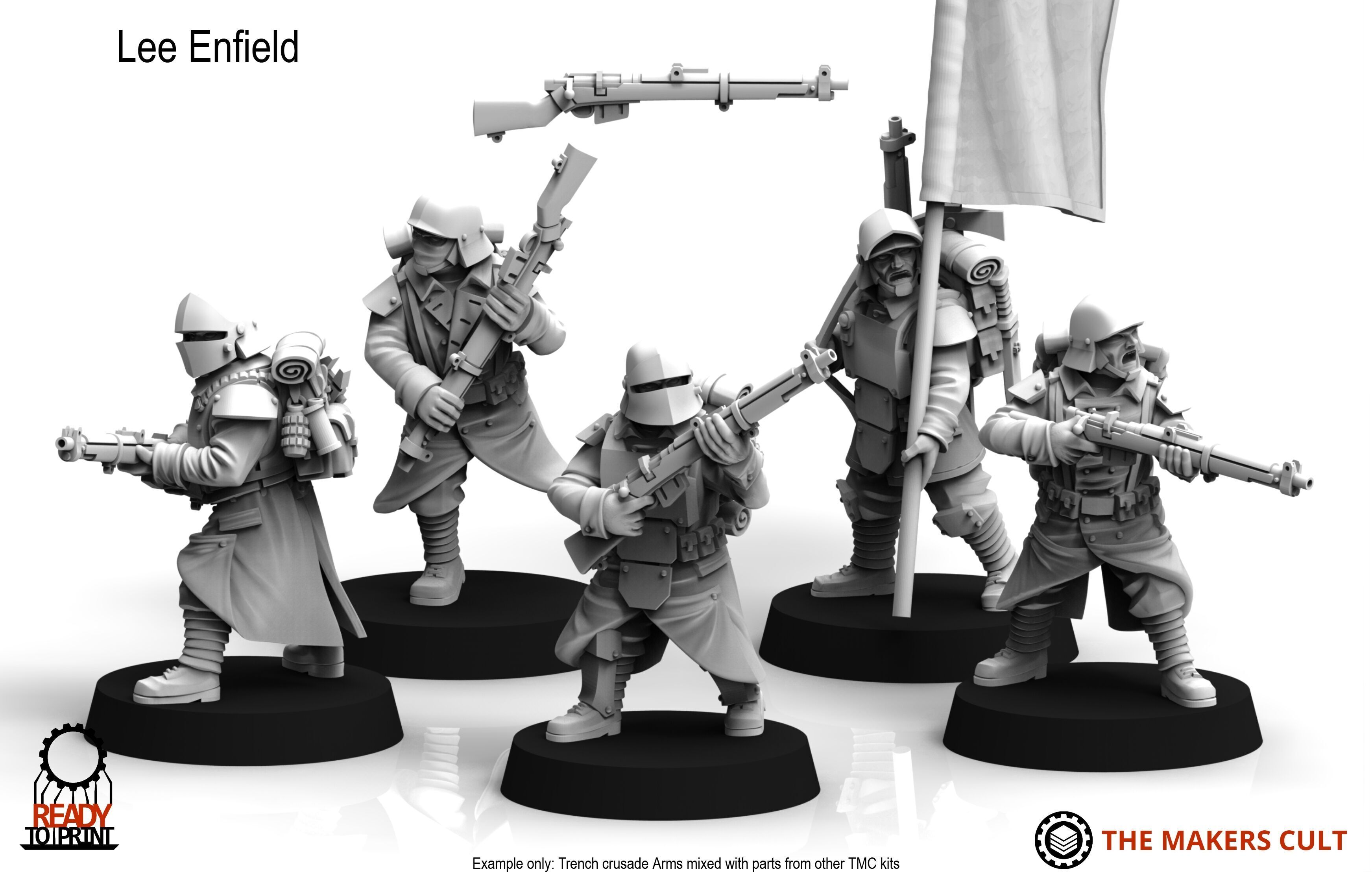 Misc - Trench Crusade Arms 3D print model_3