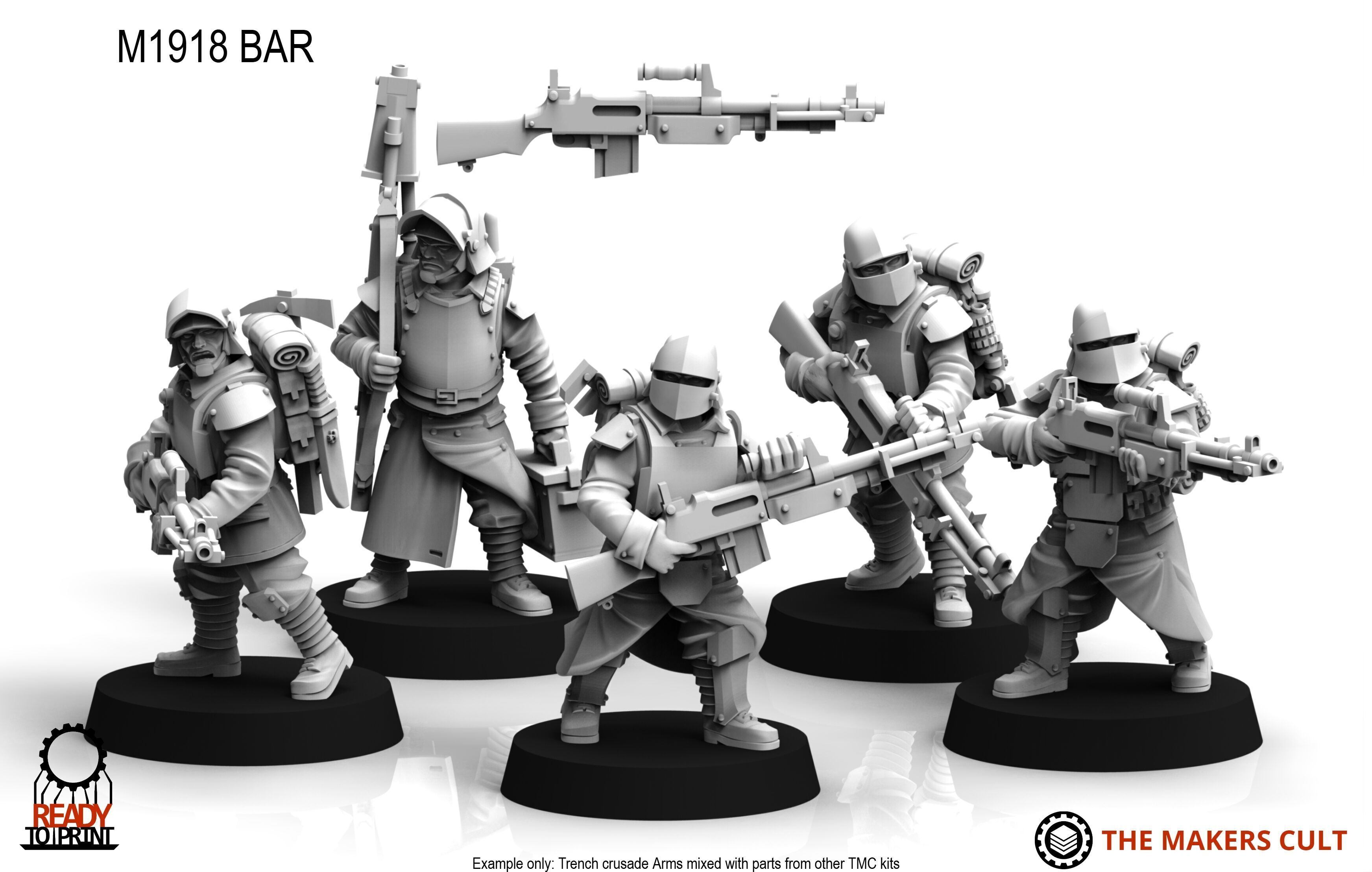 Misc - Trench Crusade Arms 3D print model_7