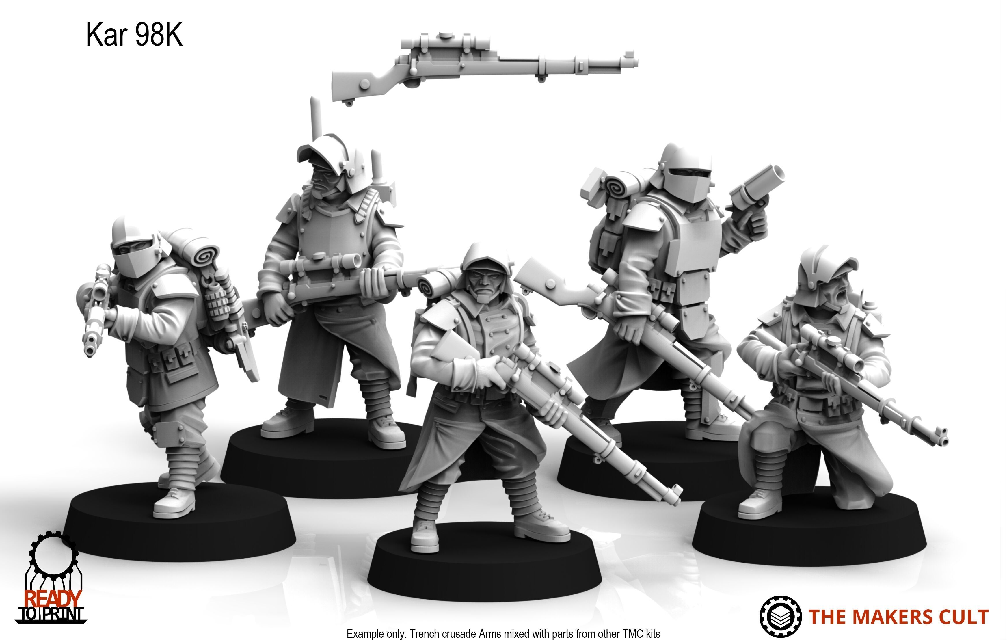 Misc - Trench Crusade Arms 3D print model_4