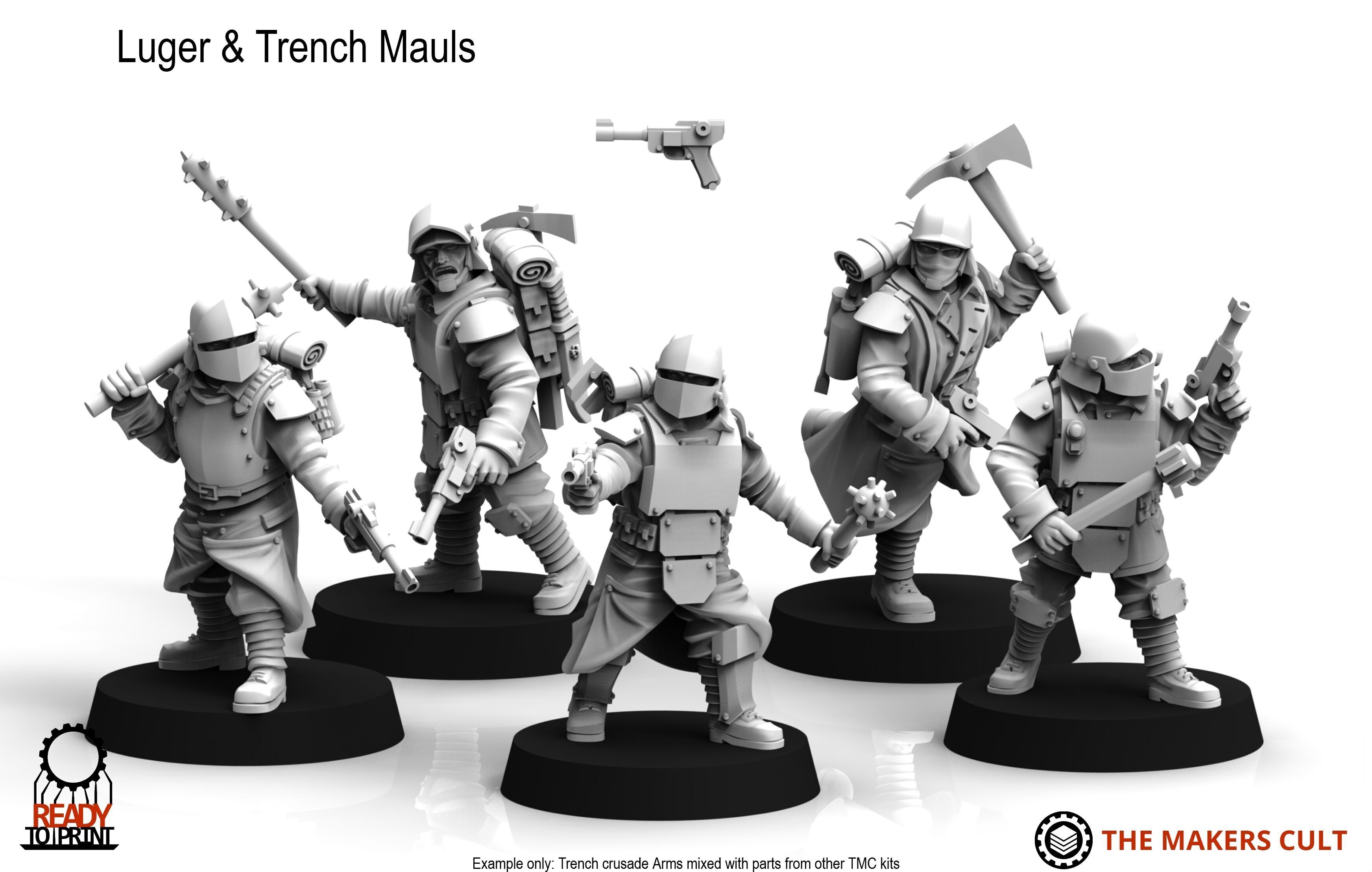 Misc - Trench Crusade Arms 3D print model_8