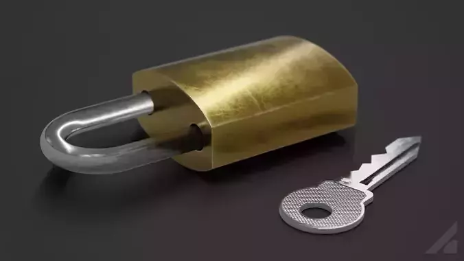 Brass Padlock