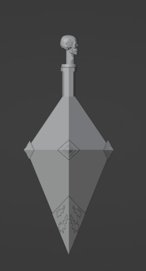 Evil potion Low-poly 3D model_4