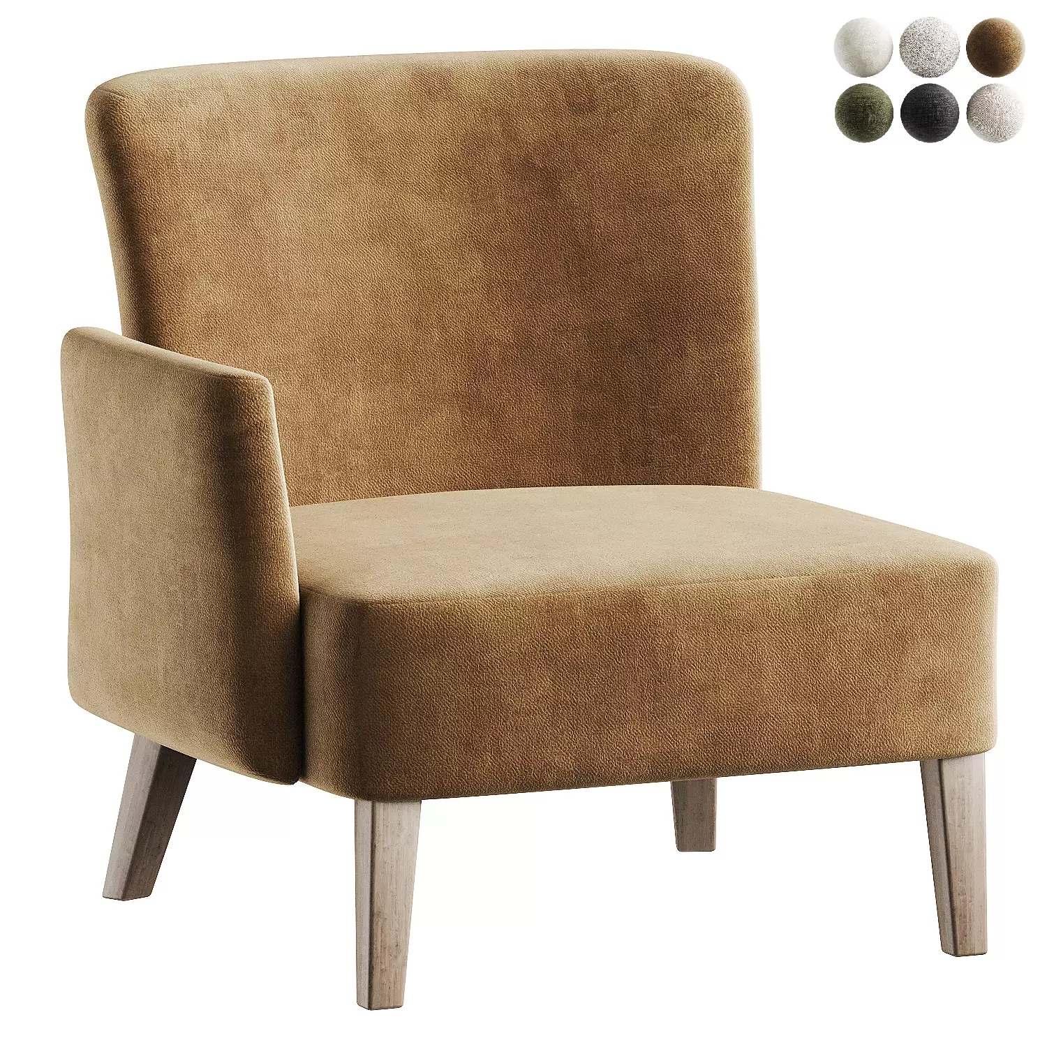 armchair 10 3D model_0