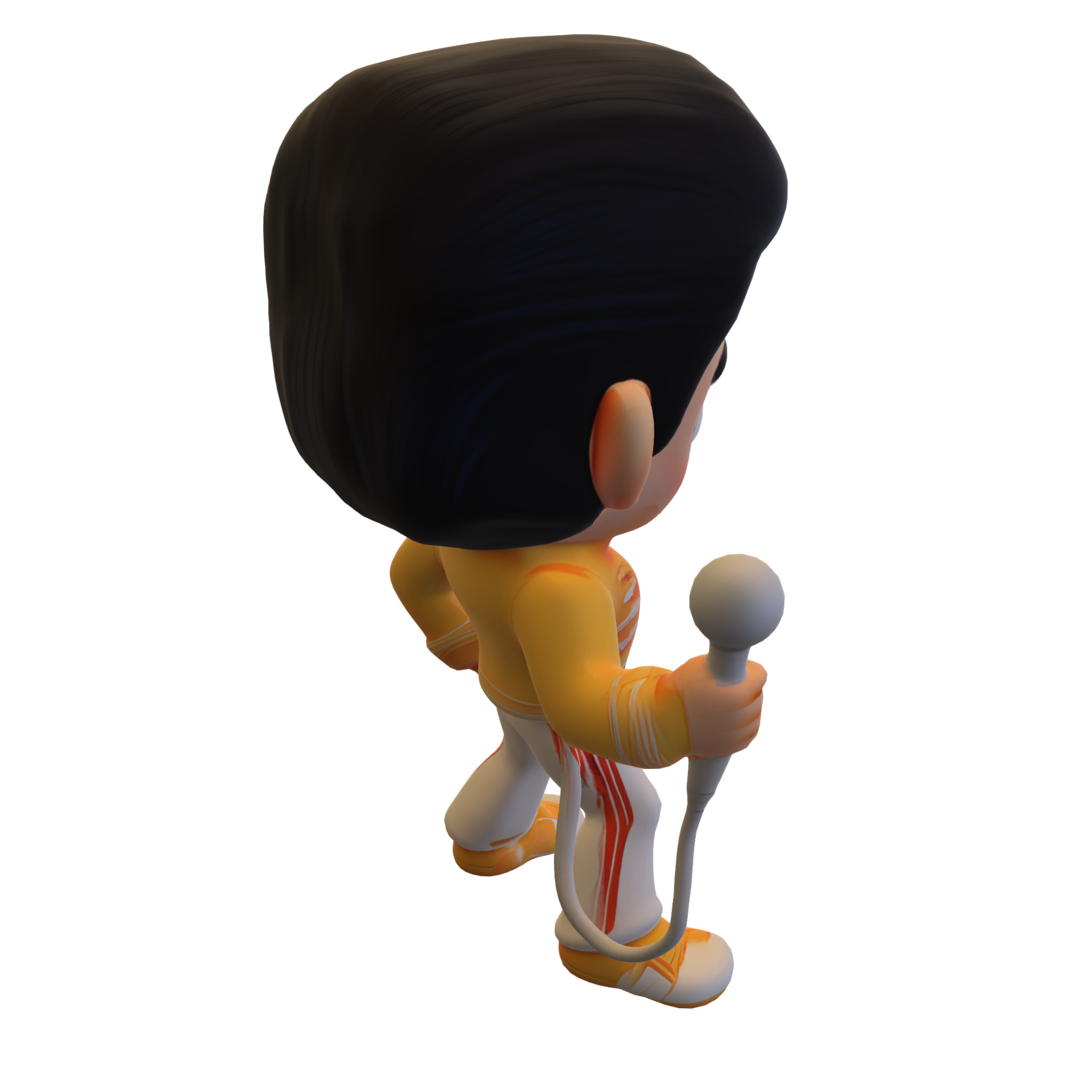 Chibi Rockstar 3D model_4