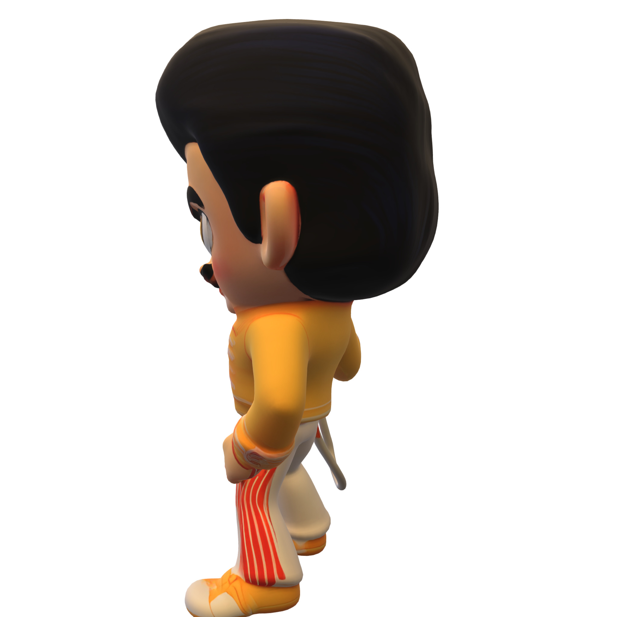 Chibi Rockstar 3D model_2