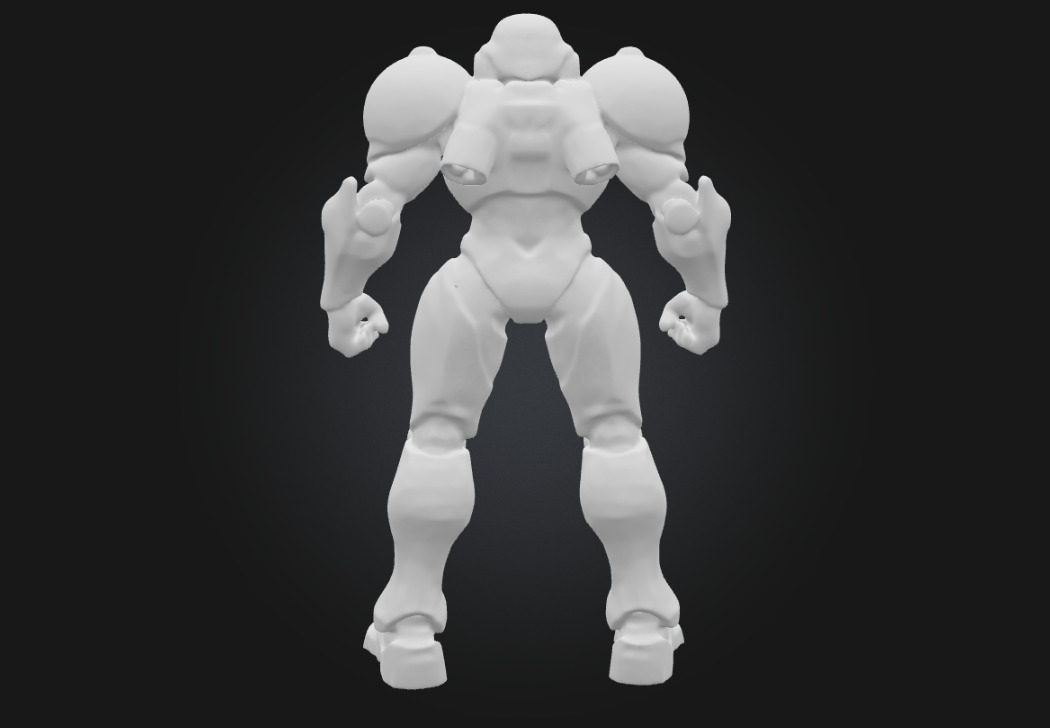 Samus Aran Highly Detailed 3D Printable 3D print model_7