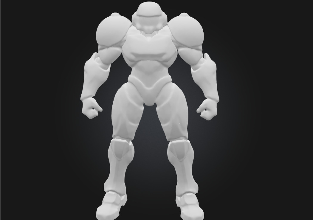 Samus Aran Highly Detailed 3D Printable 3D print model_6