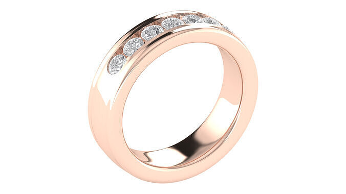 Women Ring  Render 3dm STL OBJ FBX TXT Details 3D print model