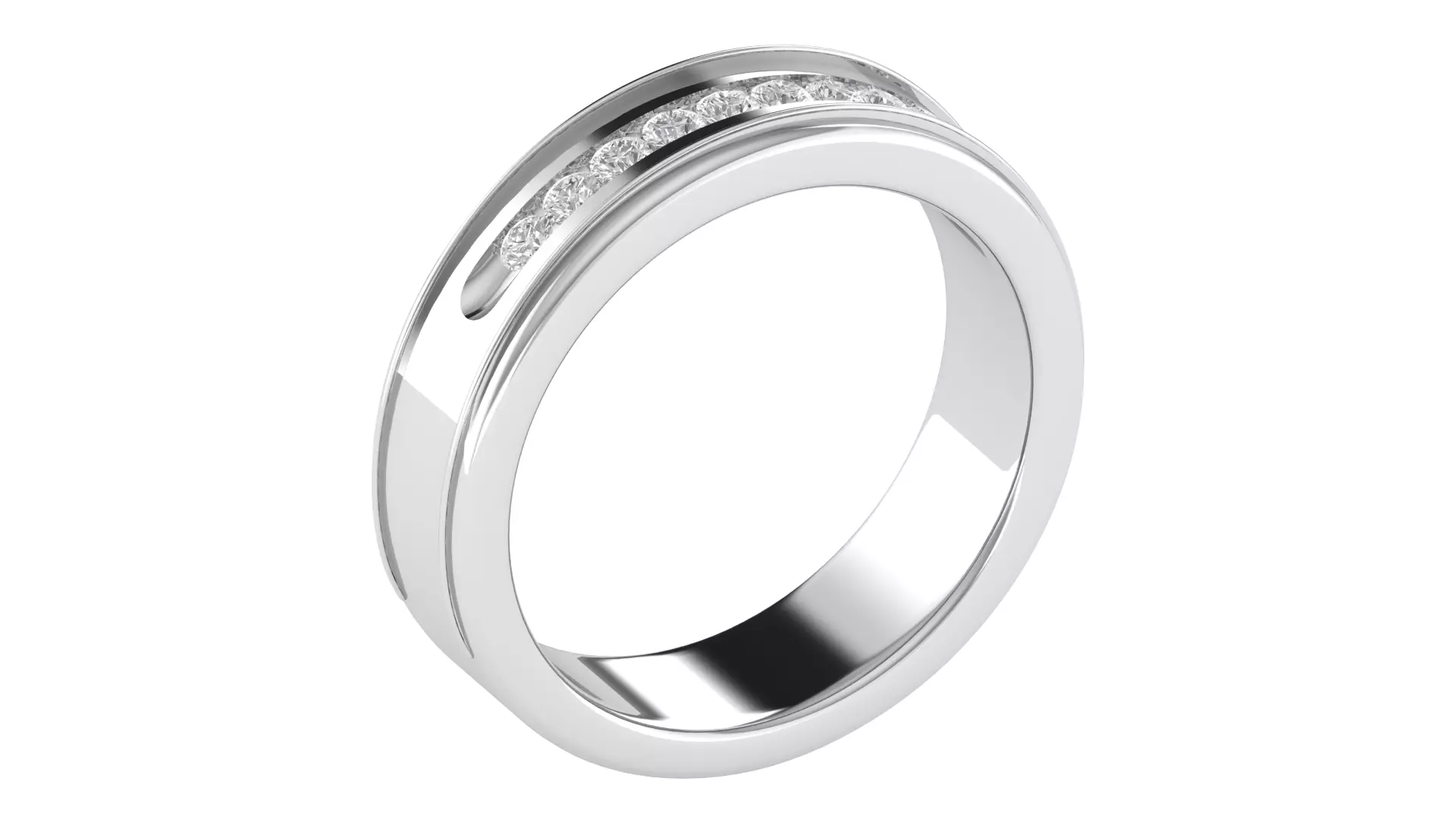 Women Ring  Render 3dm STL OBJ FBX TXT Details 3D print model_0