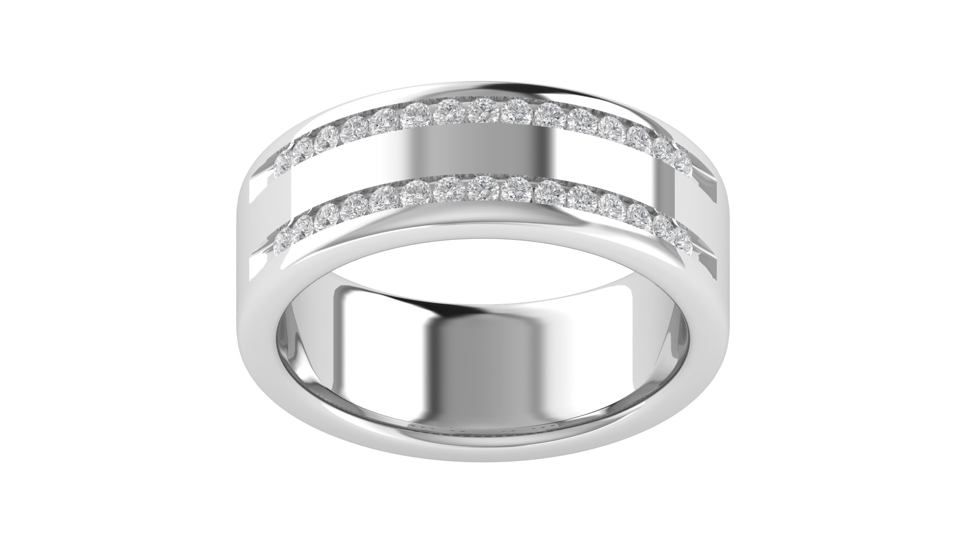 Women Ring Render 3dm STL OBJ FBX TXT Details 3D print model_12