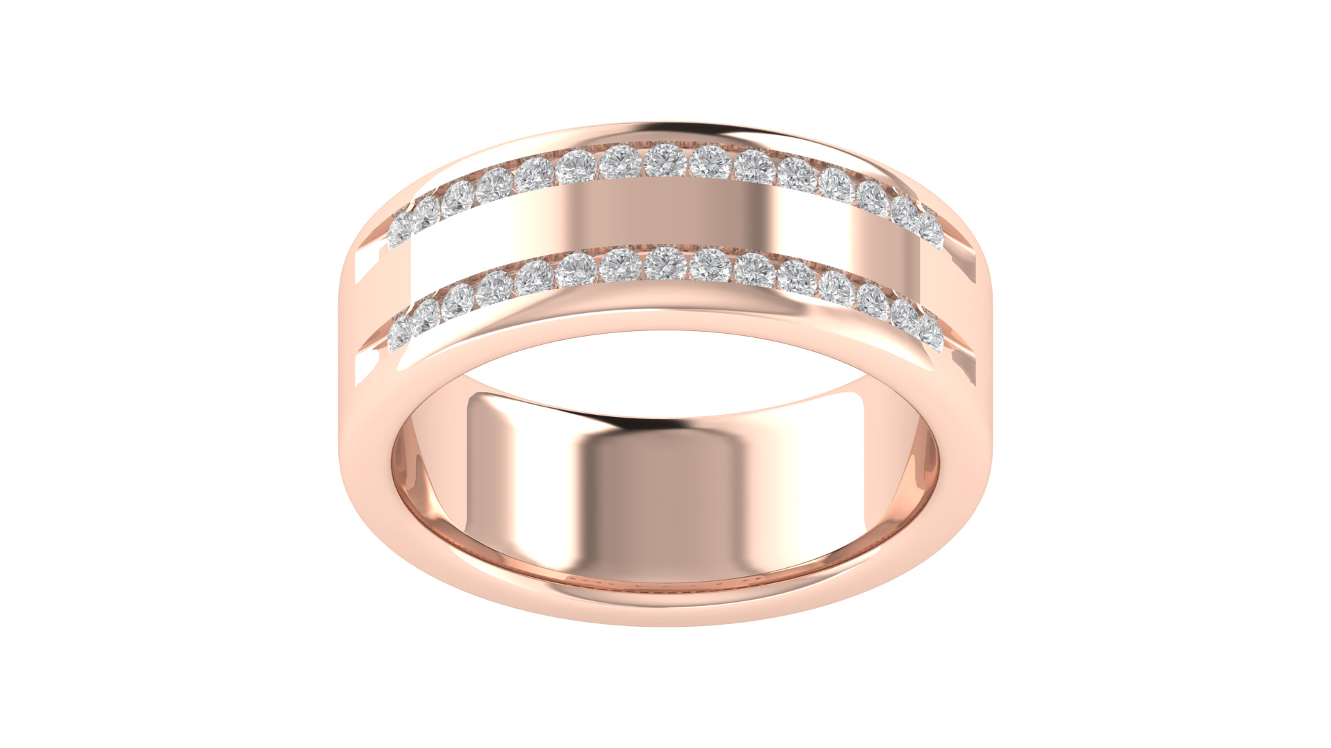 Women Ring Render 3dm STL OBJ FBX TXT Details 3D print model_13