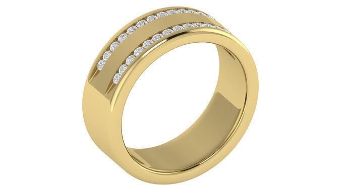 Women Ring  Render 3dm STL OBJ FBX TXT Details 3D print model