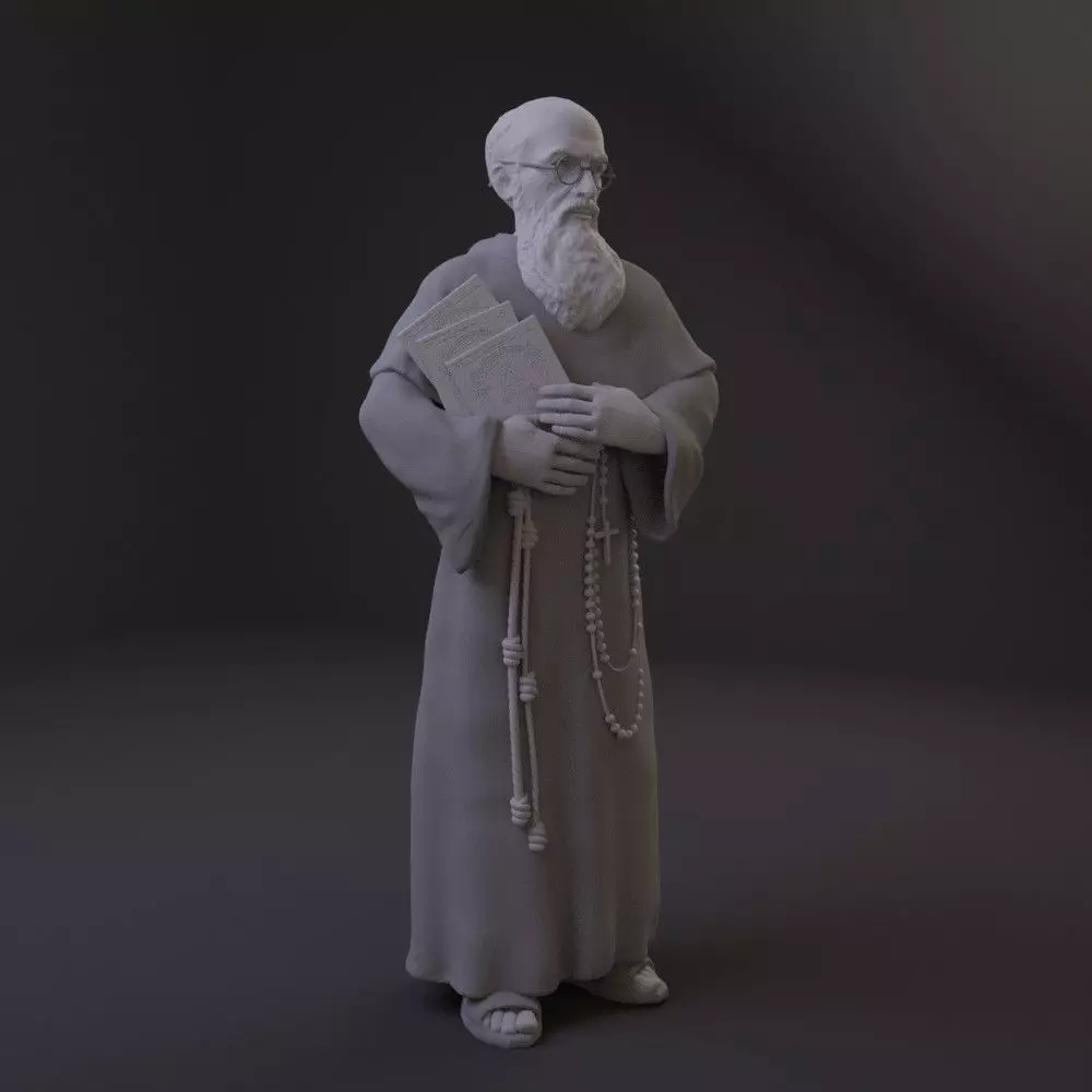 MaximilienKolbe 3D print model_0