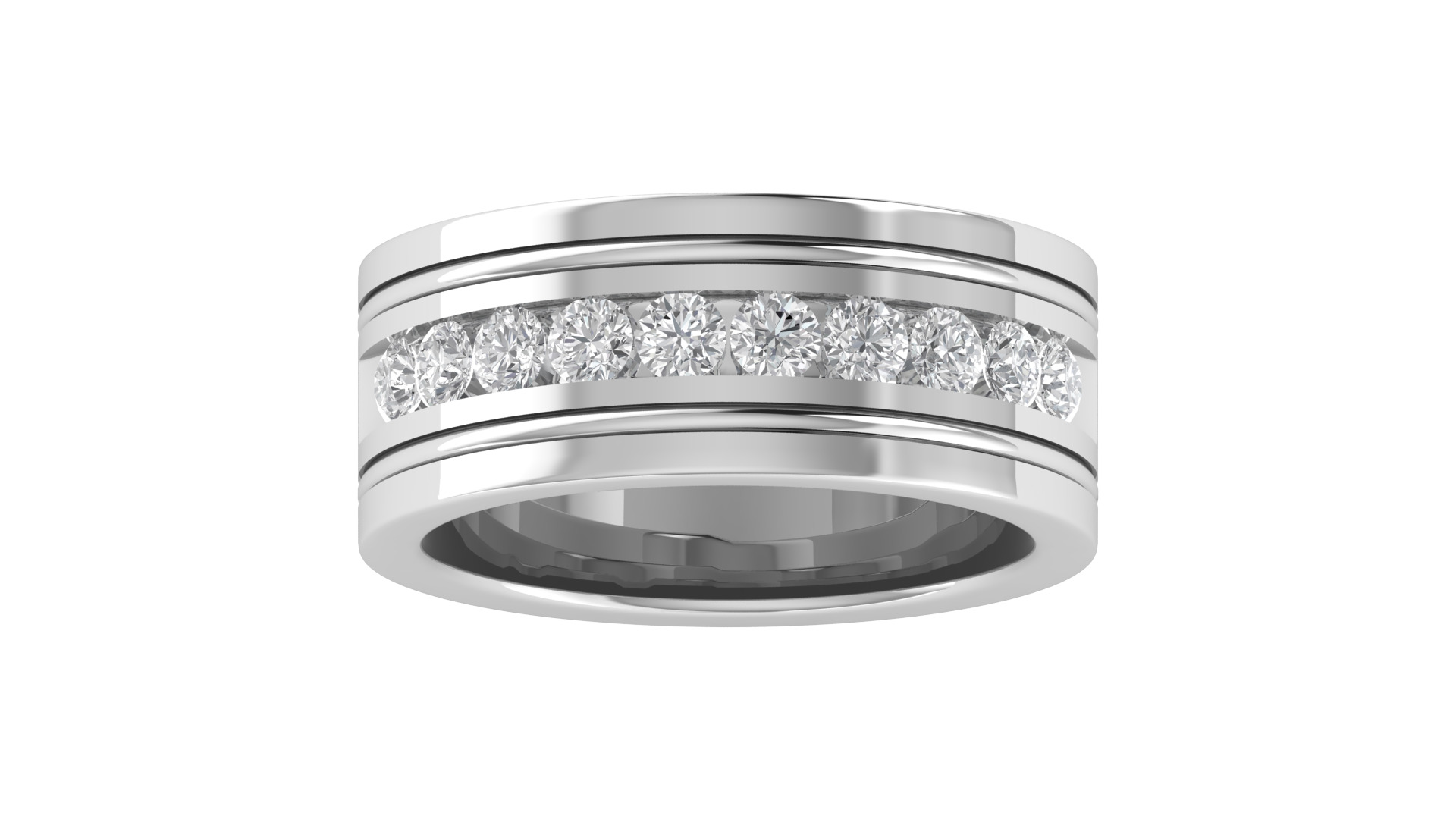 Women Ring  Render 3dm STL OBJ FBX TXT Details 3D print model_1