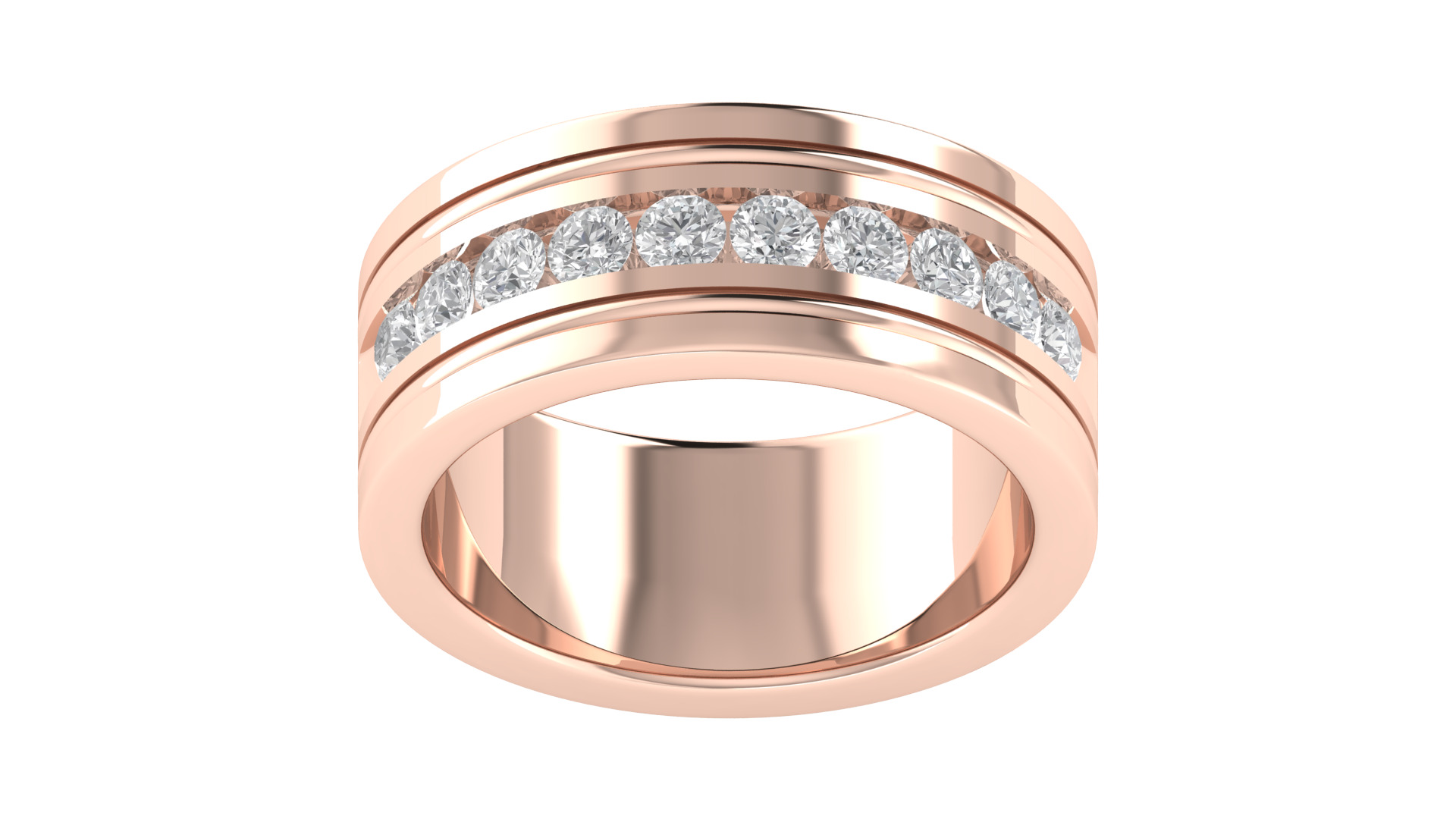 Women Ring  Render 3dm STL OBJ FBX TXT Details 3D print model_13