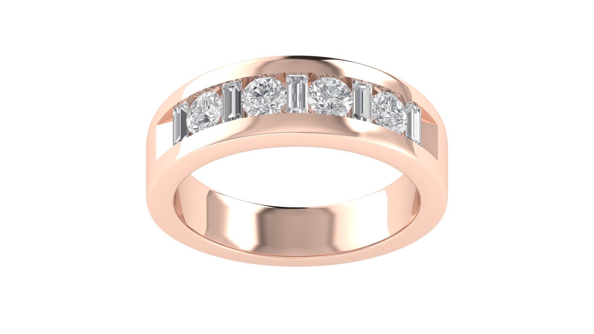Women Ring  Render 3dm STL OBJ FBX TXT Details 3D print model_13