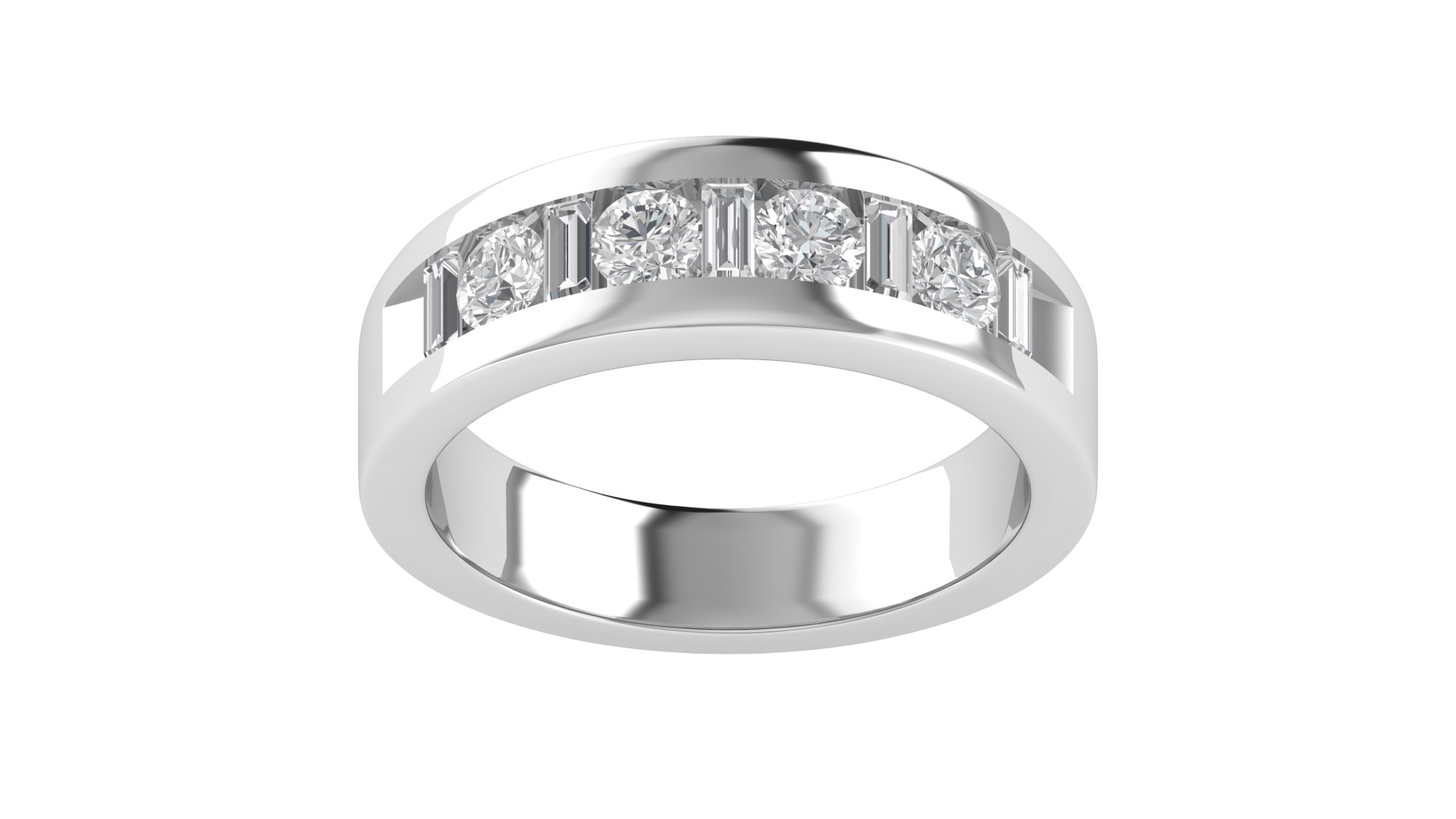 Women Ring  Render 3dm STL OBJ FBX TXT Details 3D print model_14