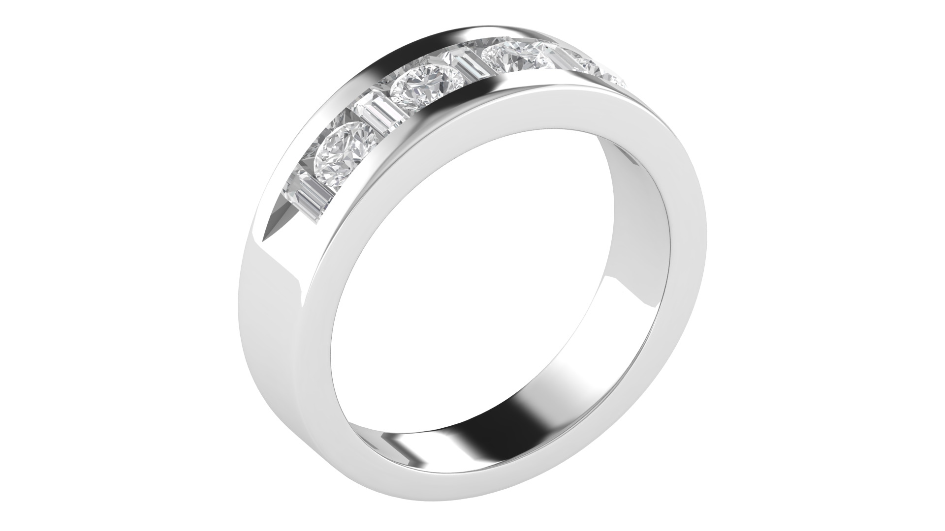 Women Ring  Render 3dm STL OBJ FBX TXT Details 3D print model_4