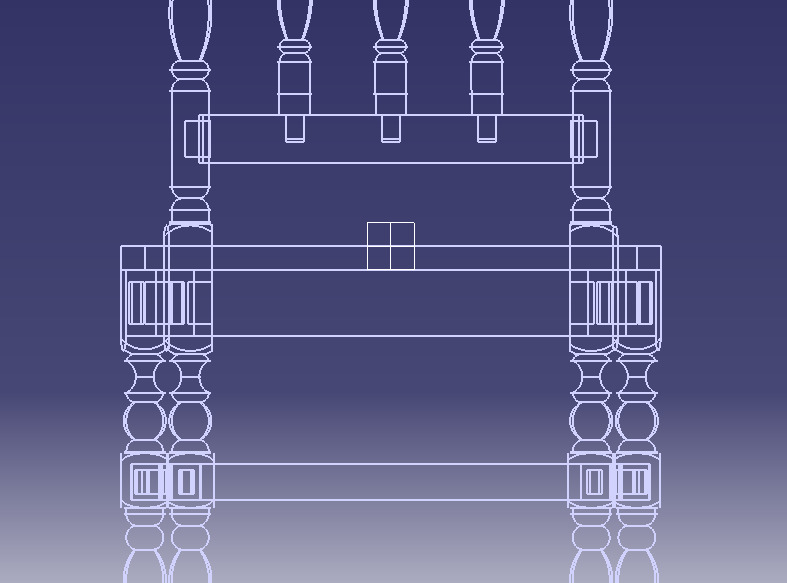 Vintage Wooden Chair-02 3D print model_60