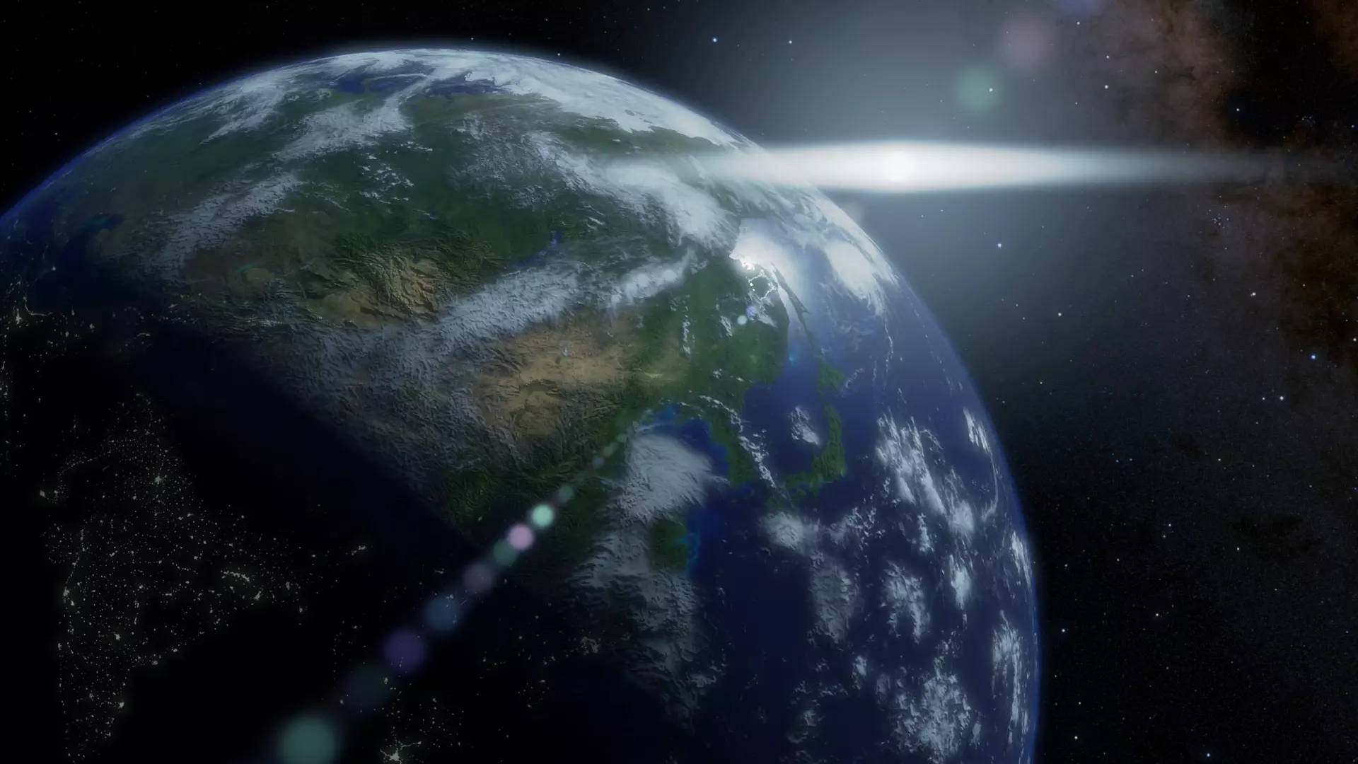 Realistic Earth Low-poly 3D model_0