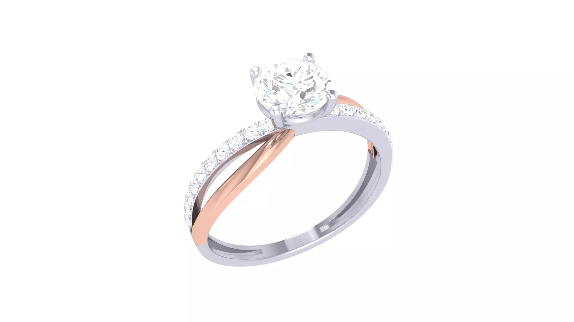 Women Ring MTL 3dm STL OBJ FBX Details 3D print model